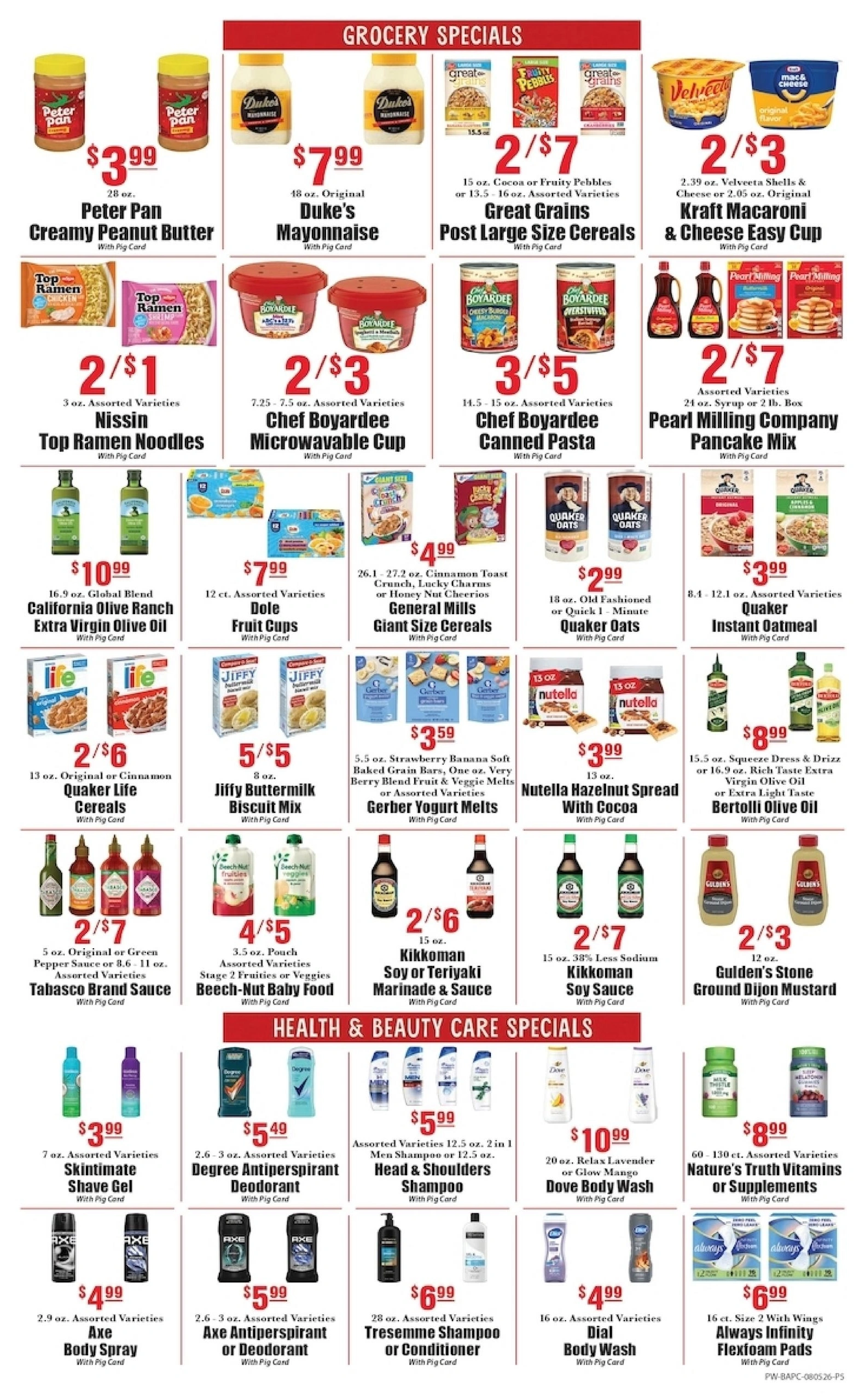Piggly Wiggly flyer page 5
