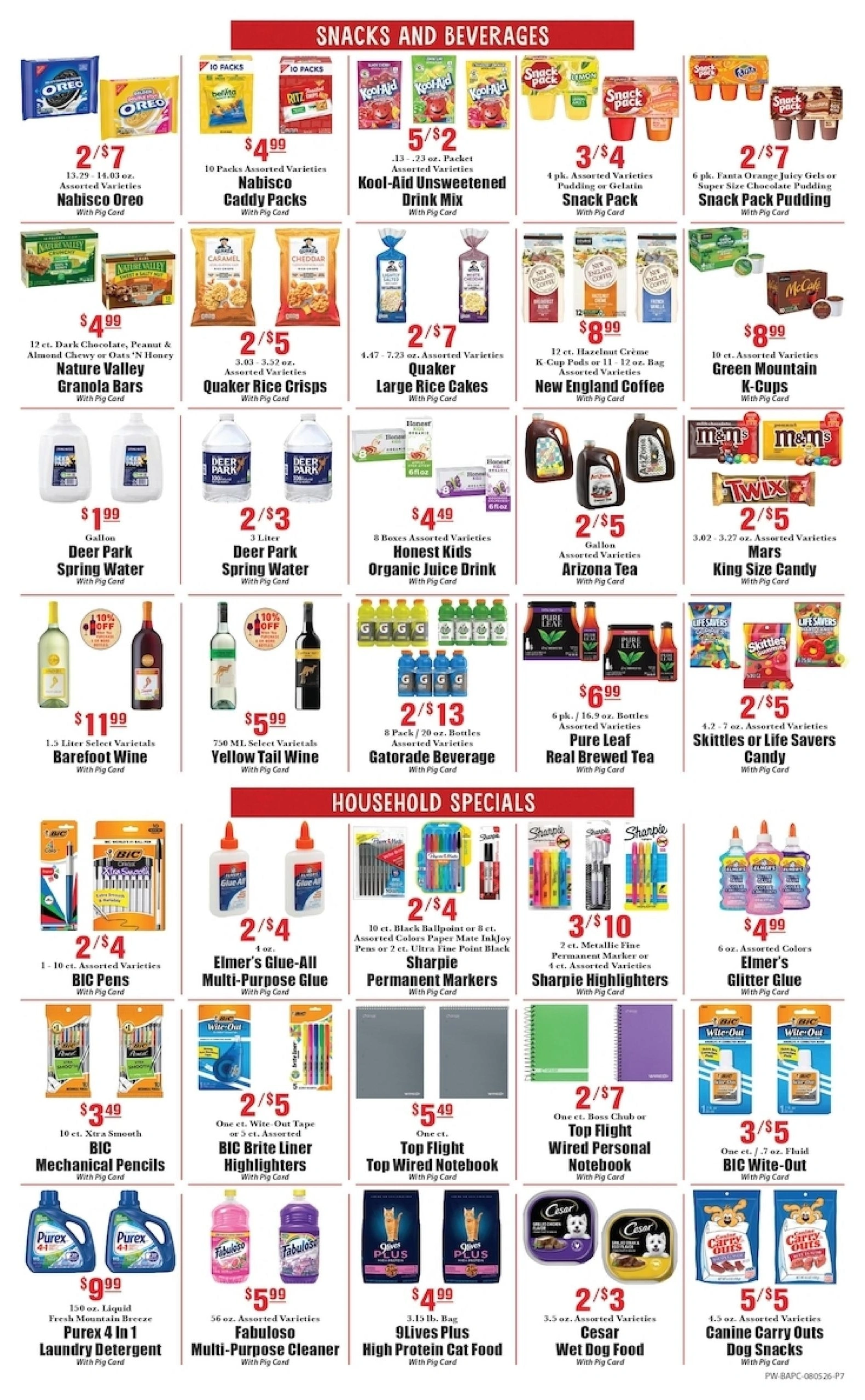 Piggly Wiggly flyer page 7