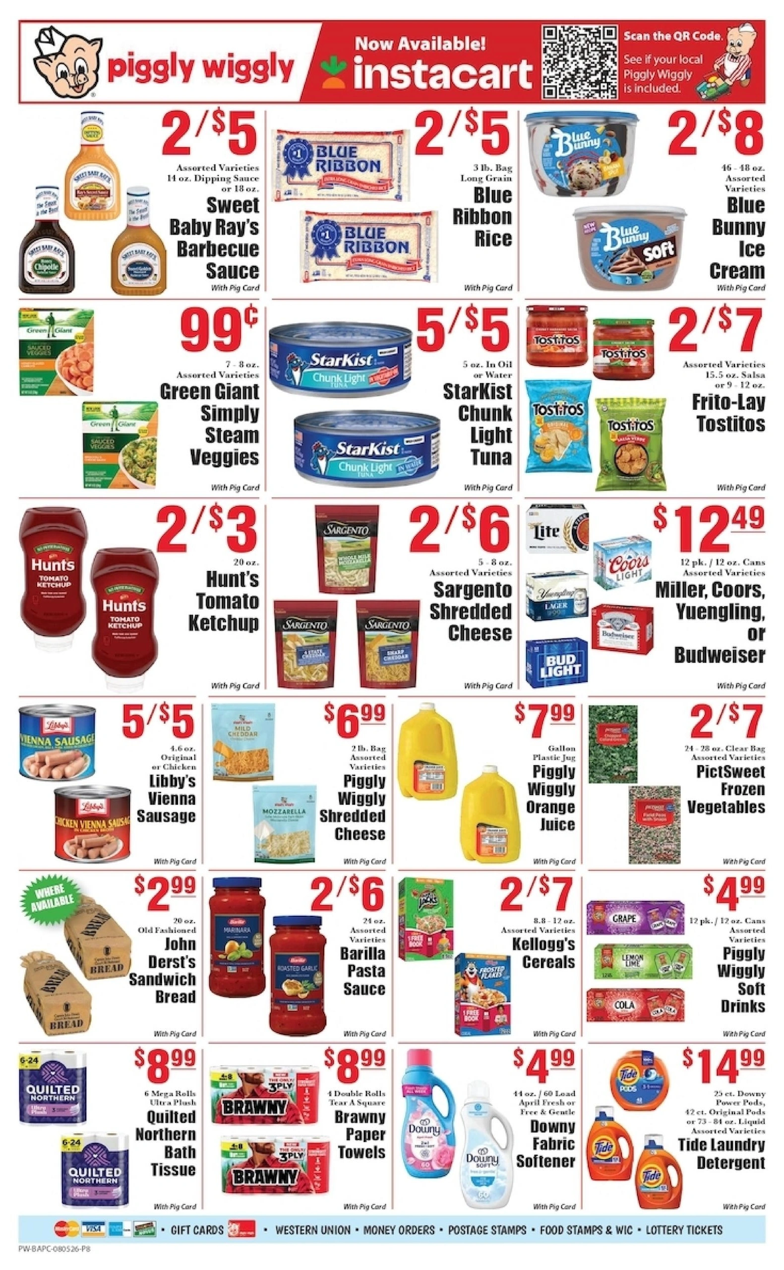 Piggly Wiggly flyer page 8