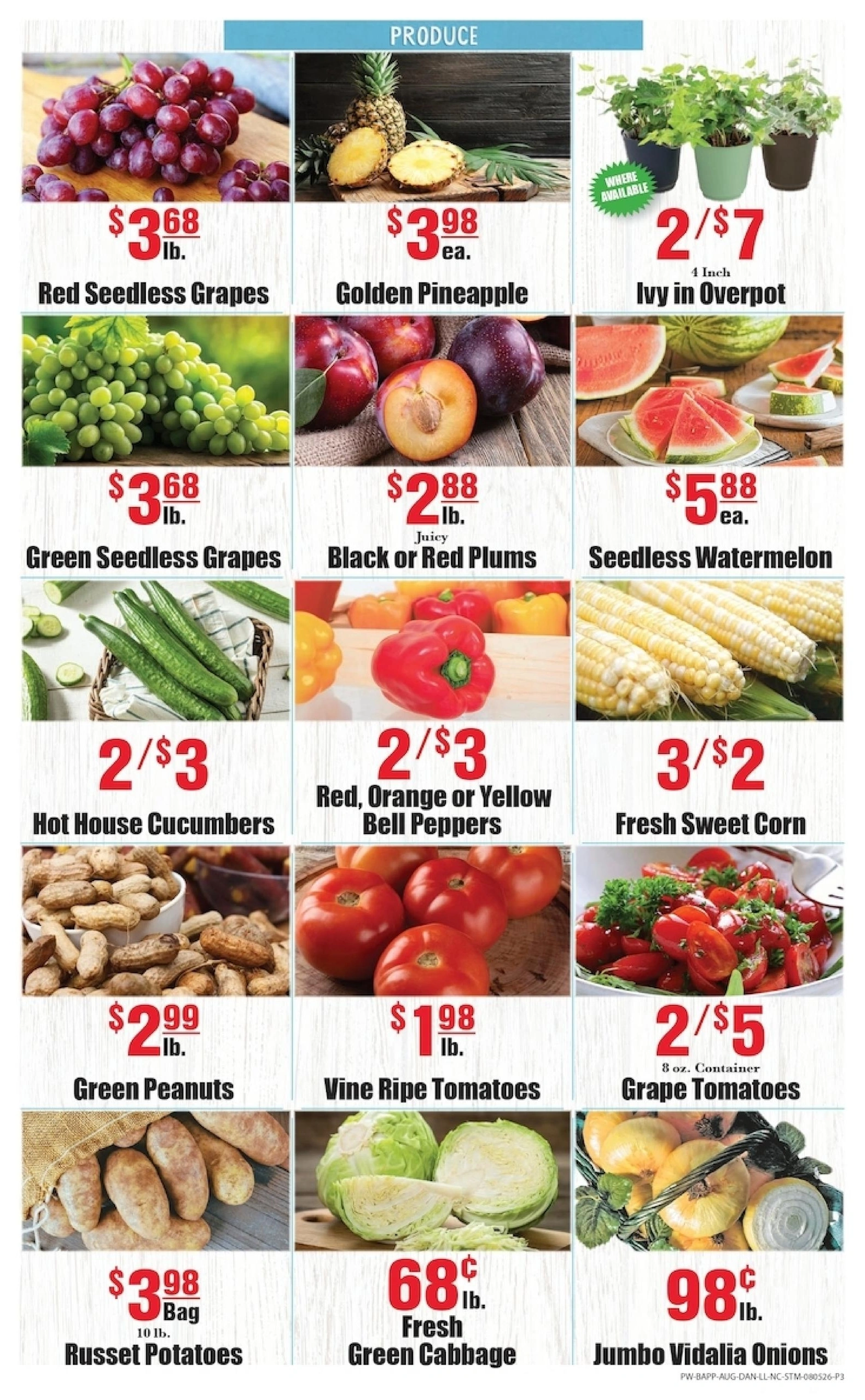 Piggly Wiggly flyer page 3