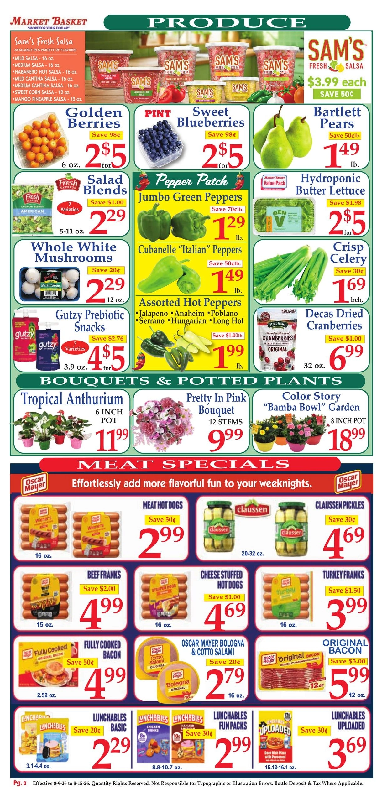 Demoulas Market Basket flyer page 2