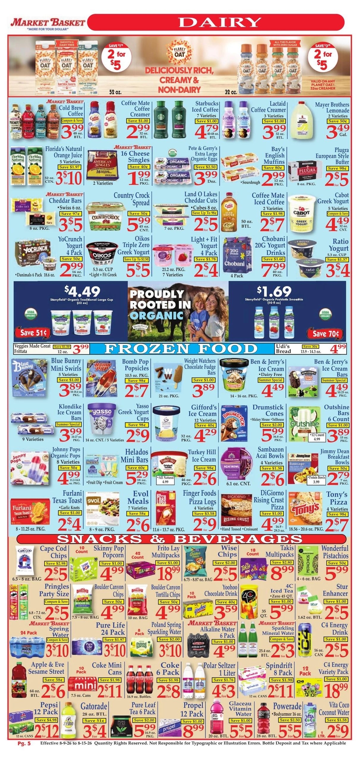 Demoulas Market Basket flyer page 5