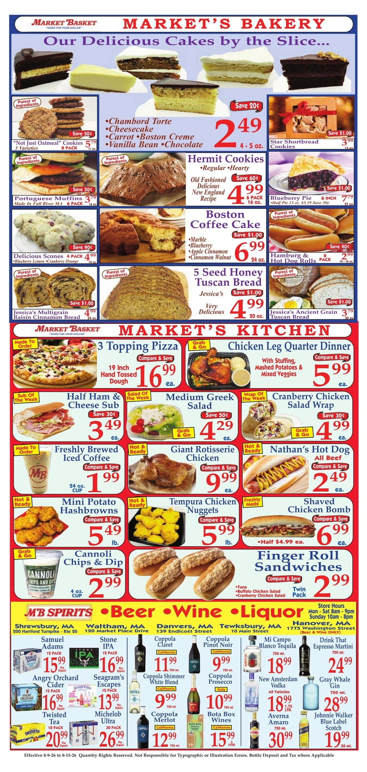 Demoulas Market Basket flyer page 8