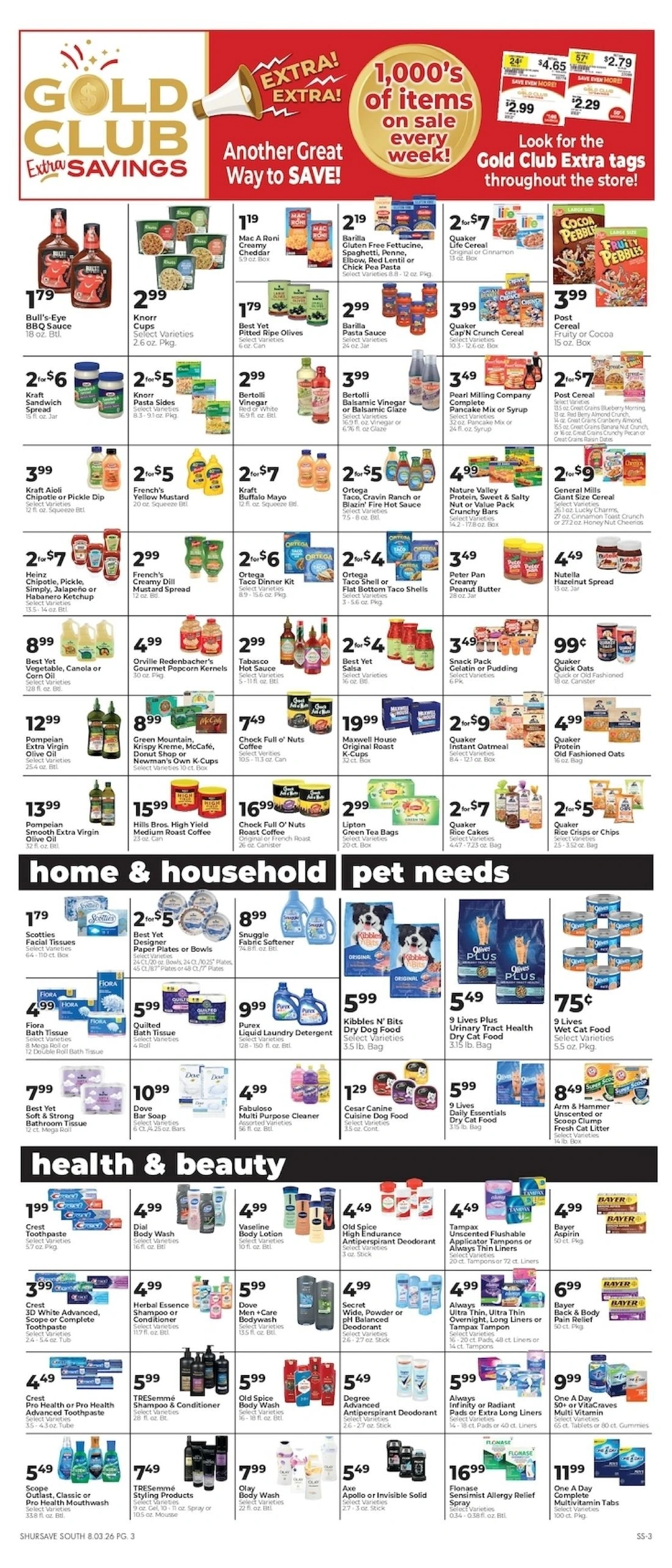 G.&E./Hocker's flyer page 3