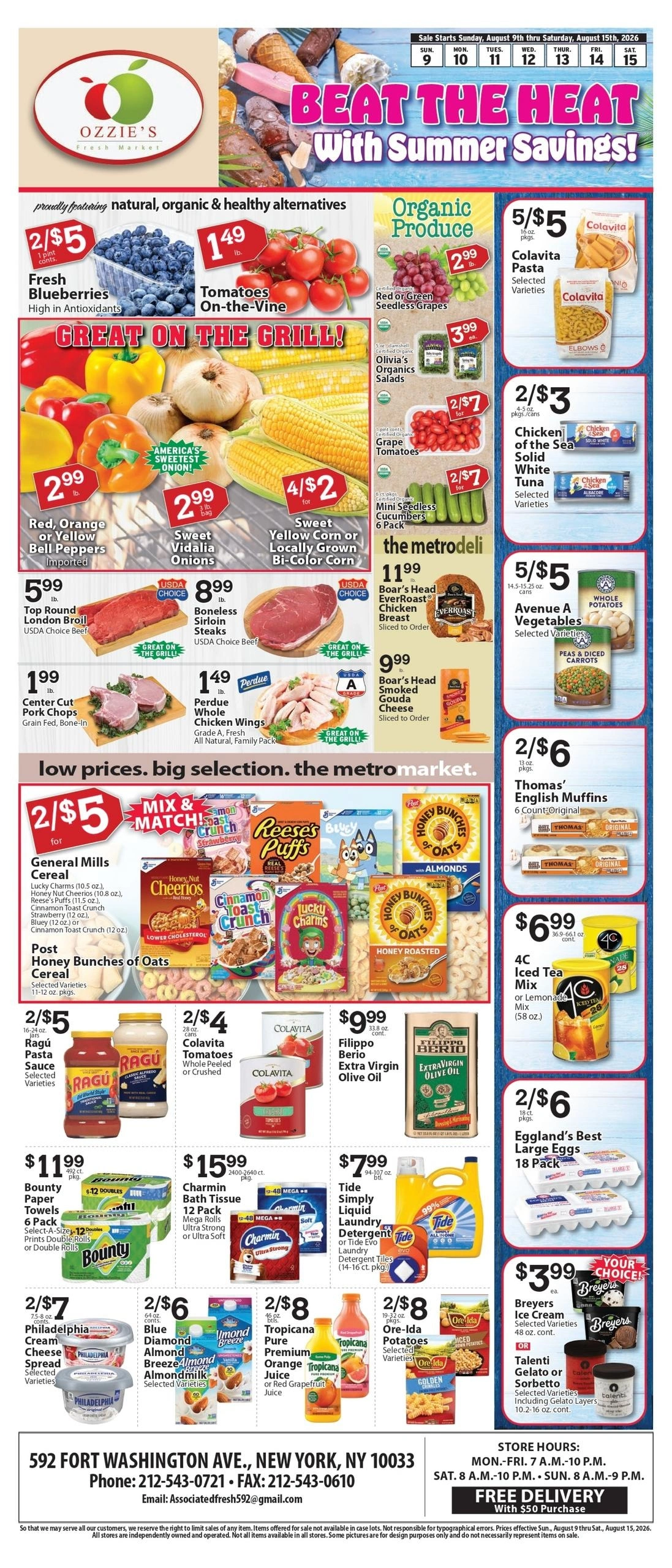 Associated Supermarkets flyer page 1
