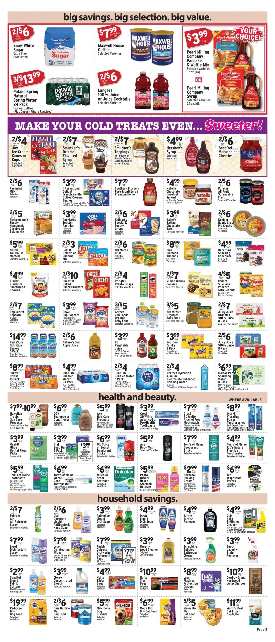 Associated Supermarkets flyer page 3