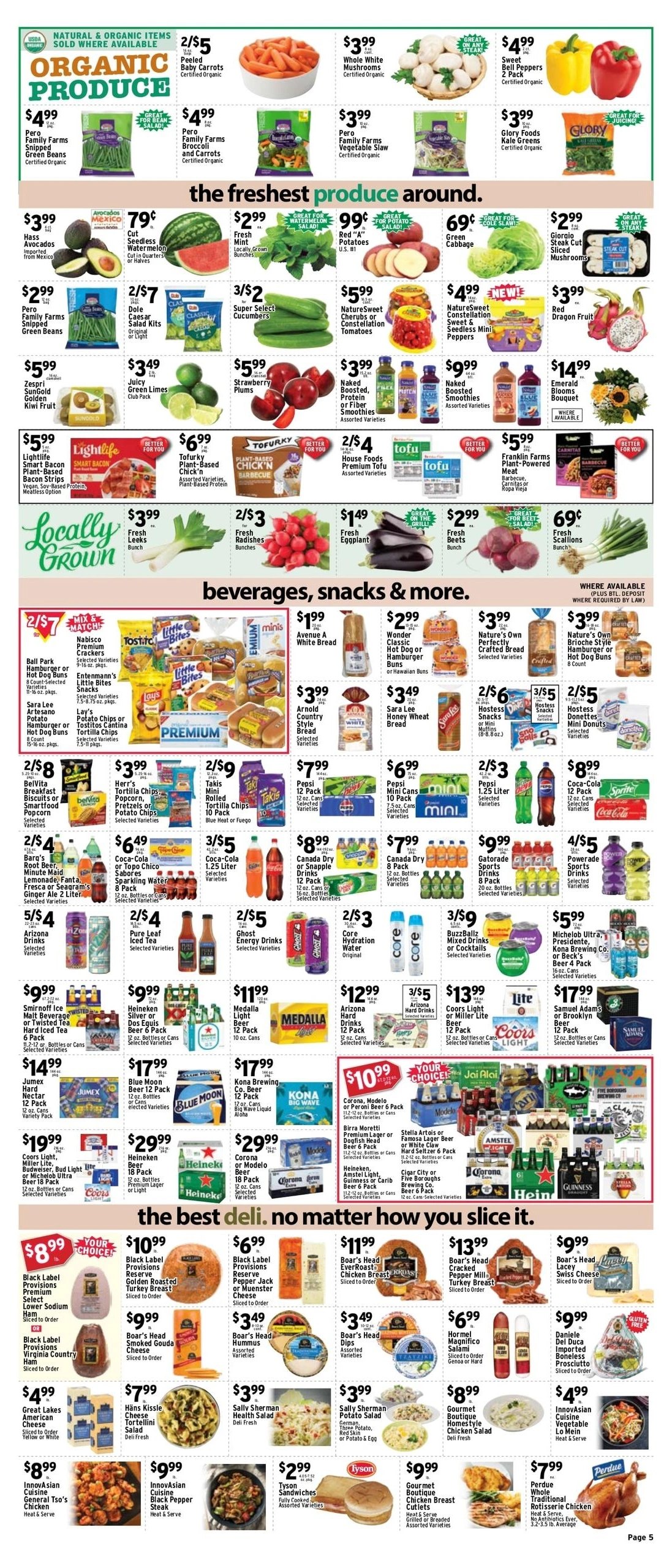 Associated Supermarkets flyer page 5