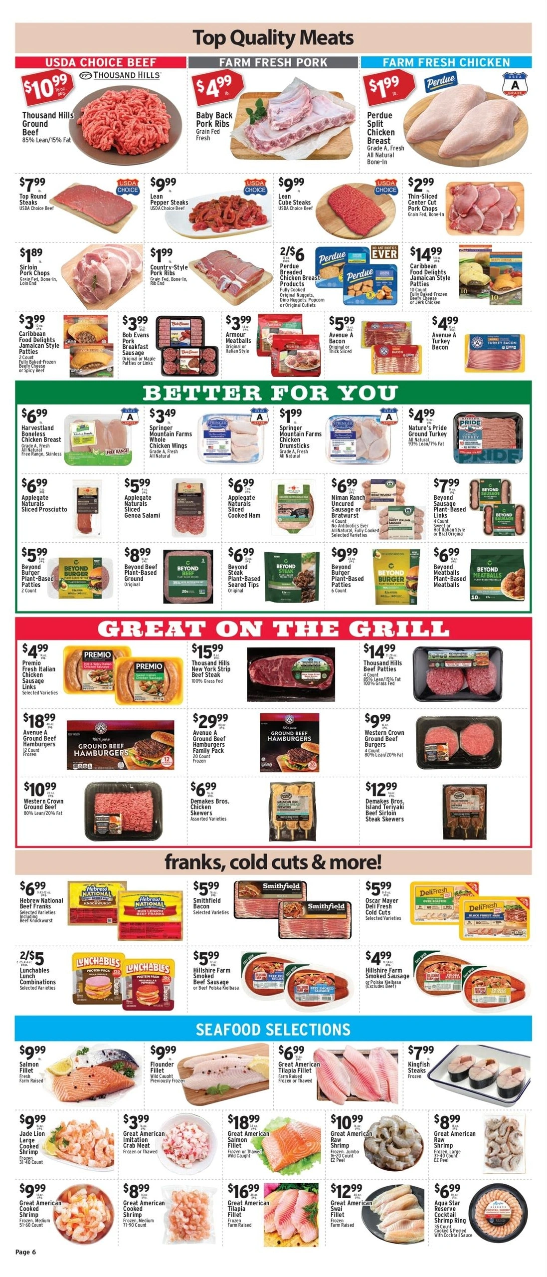 Associated Supermarkets flyer page 6