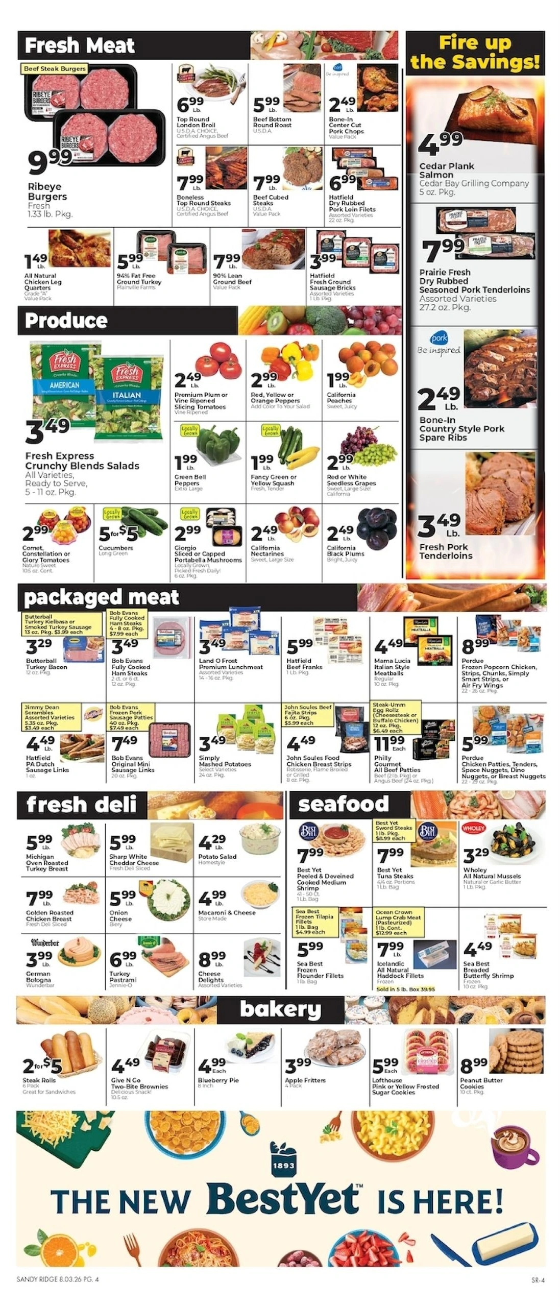Sandy Ridge Market IGA flyer page 4