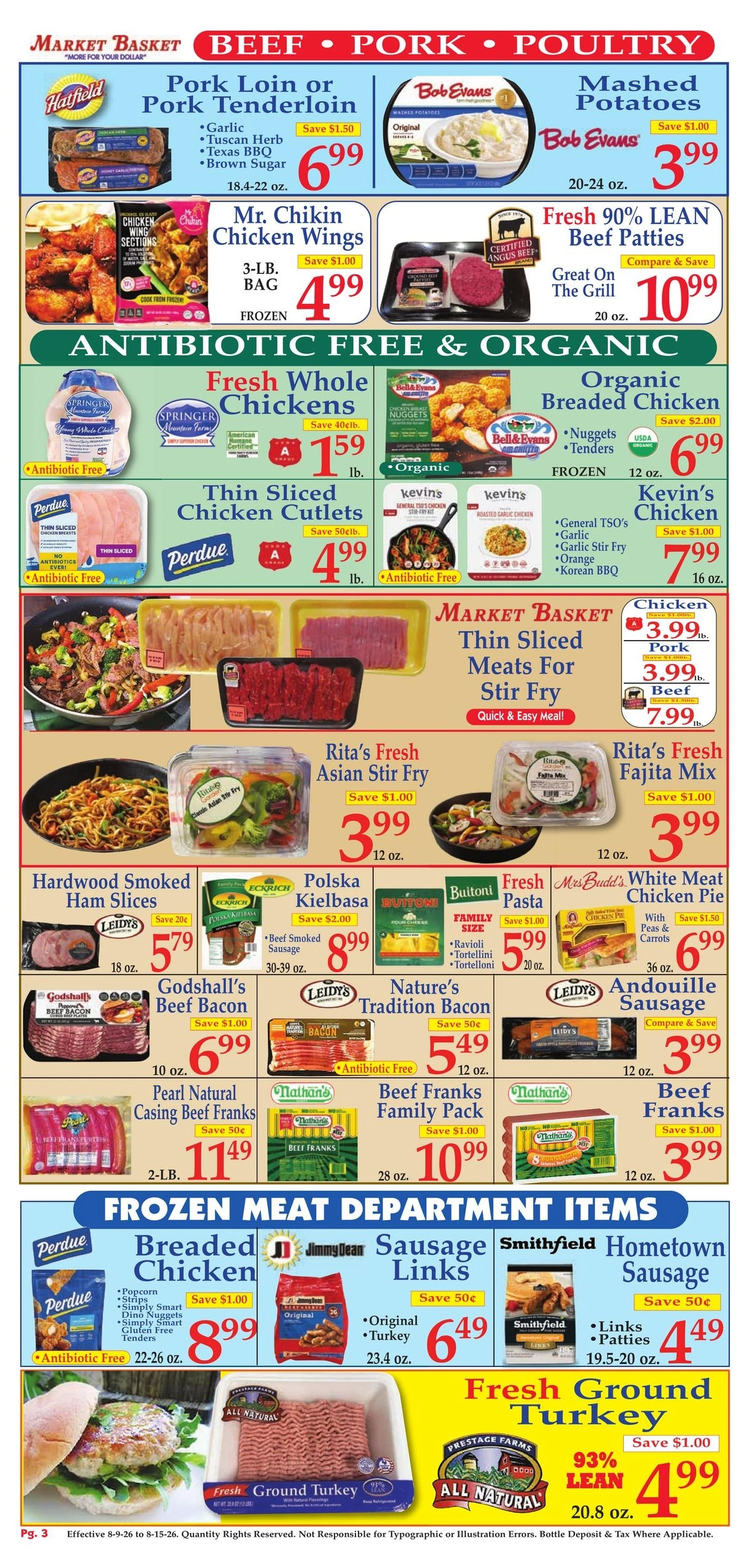 Market Basket flyer page 3