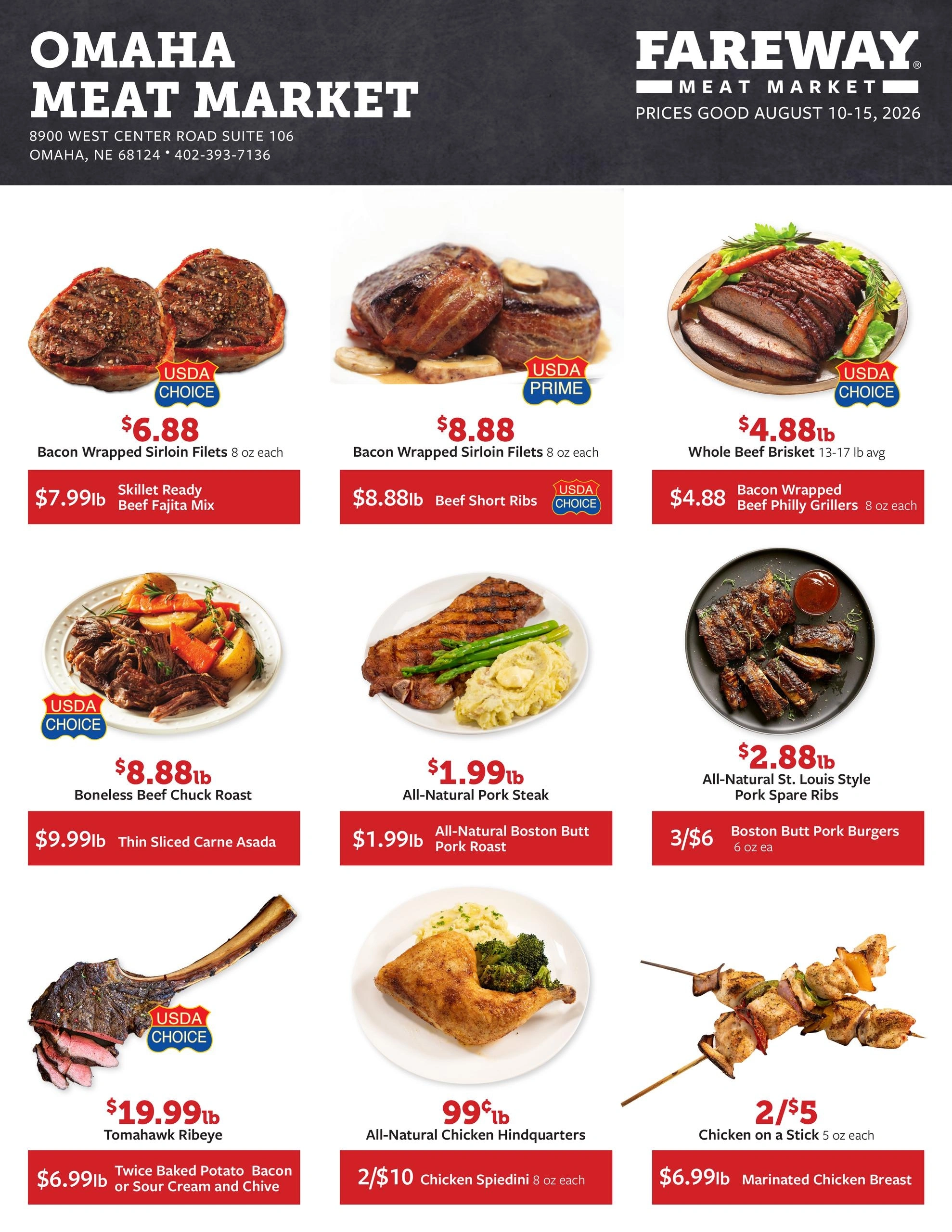 Fareway flyer page 1