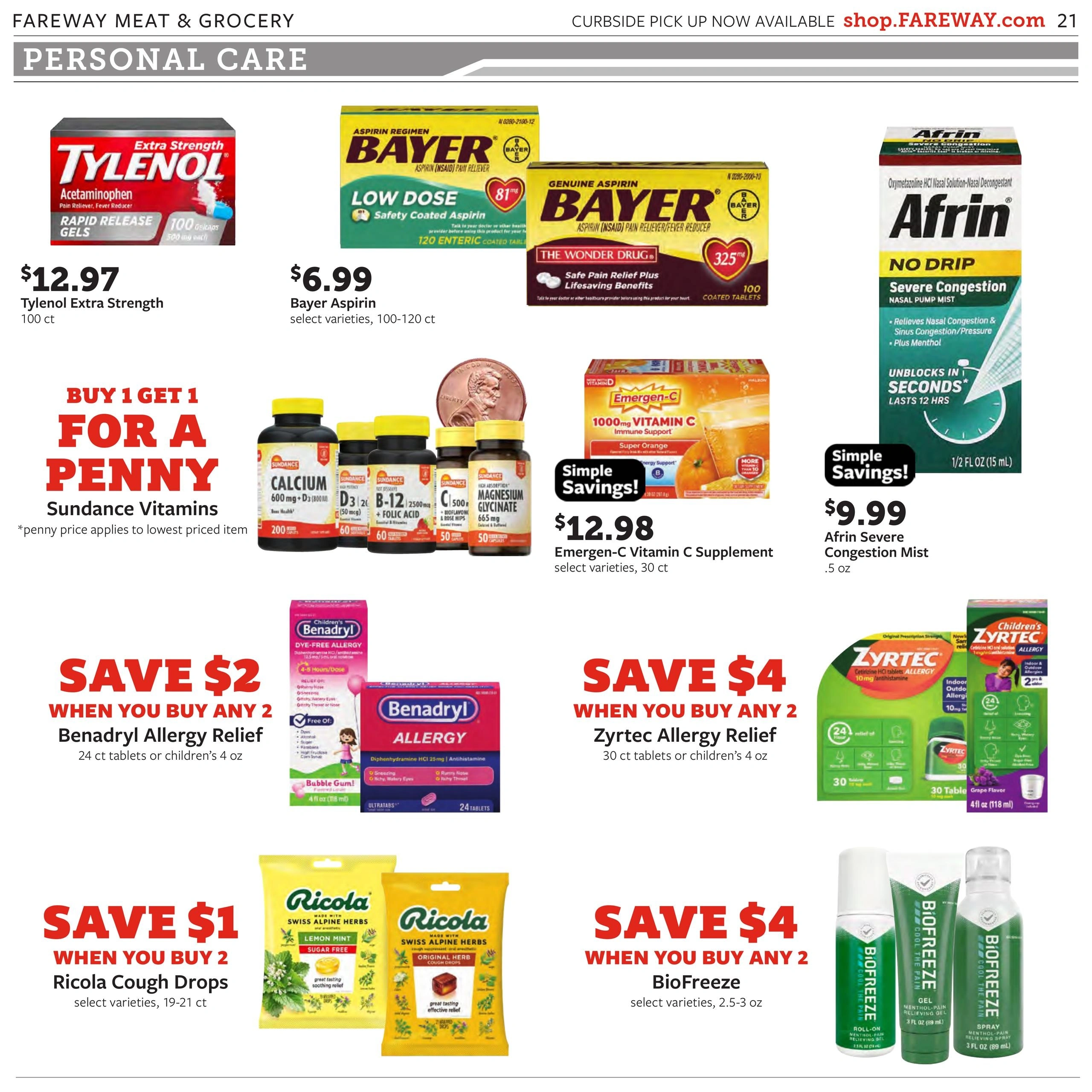 Fareway flyer page 21