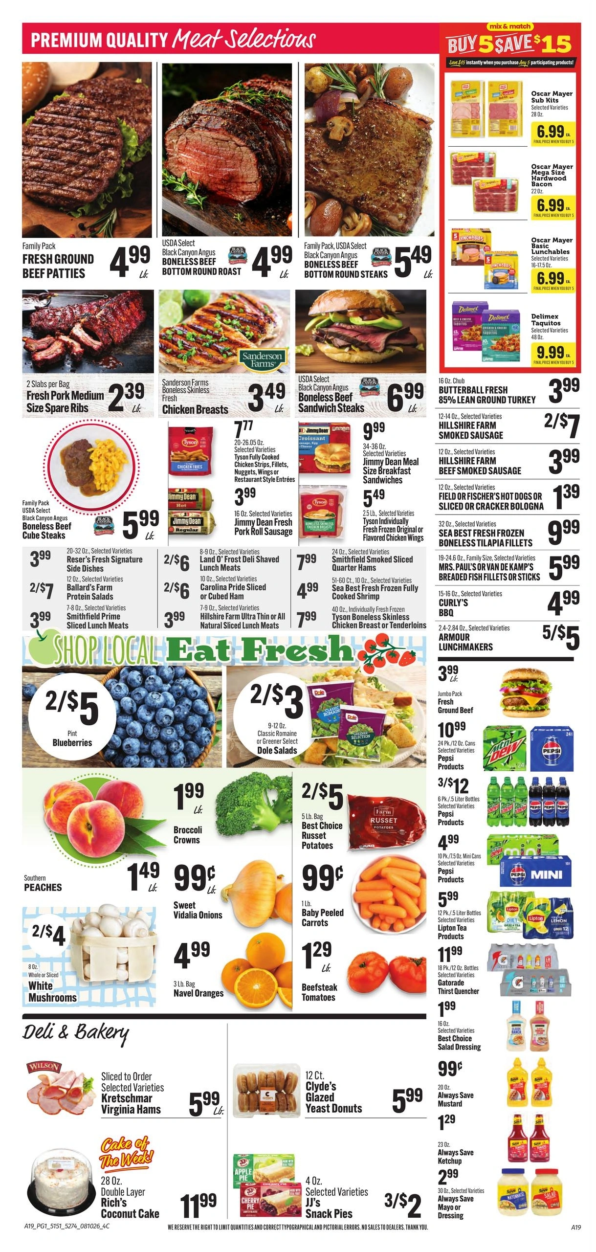 Reese's Food Store Piggly Wiggly flyer page 4
