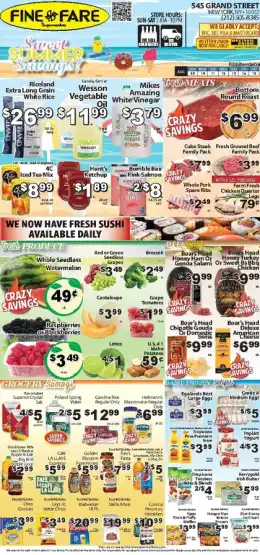 Fine Fare Supermarkets Weekly