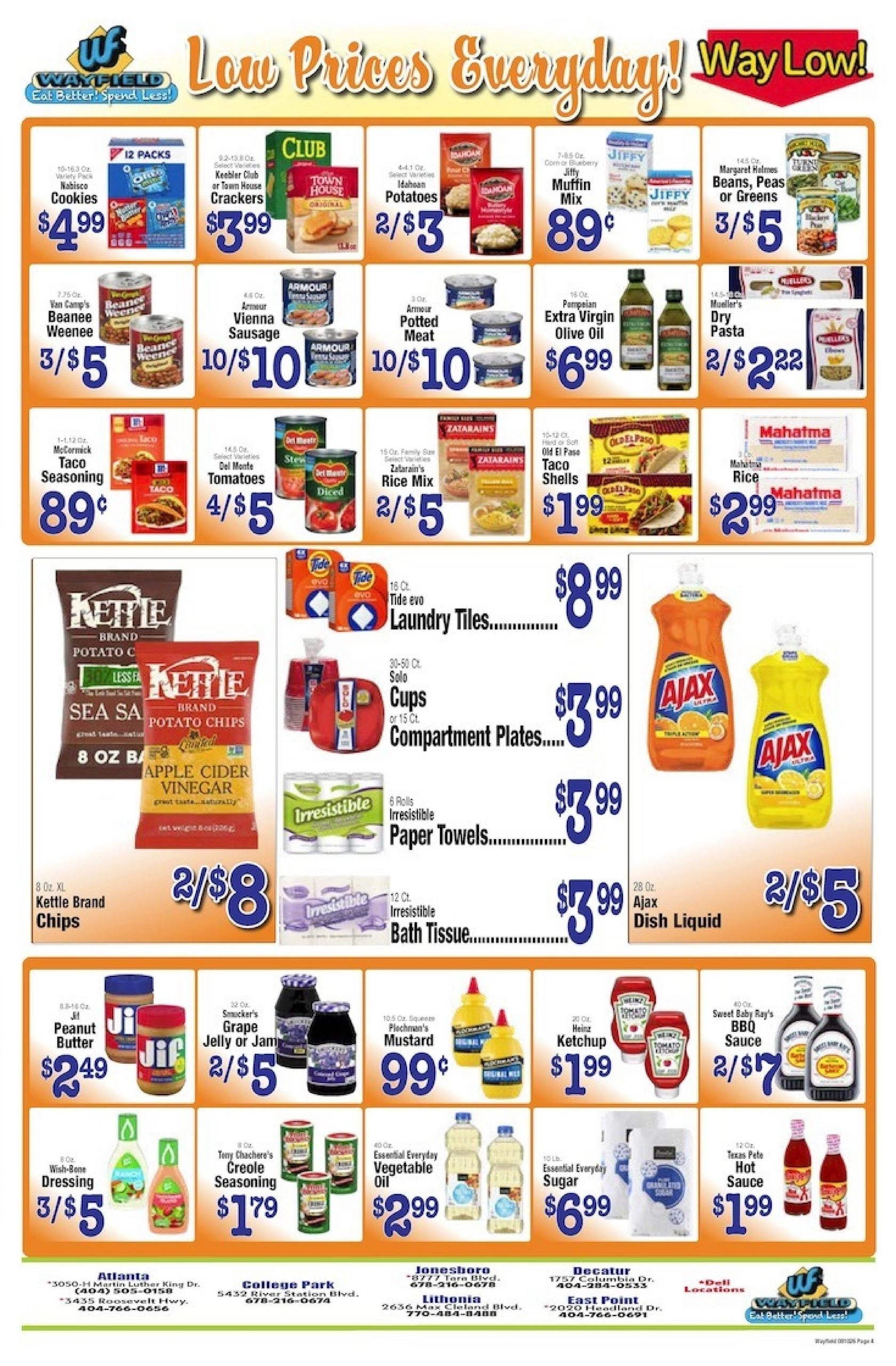 Wayfield Foods flyer page 4