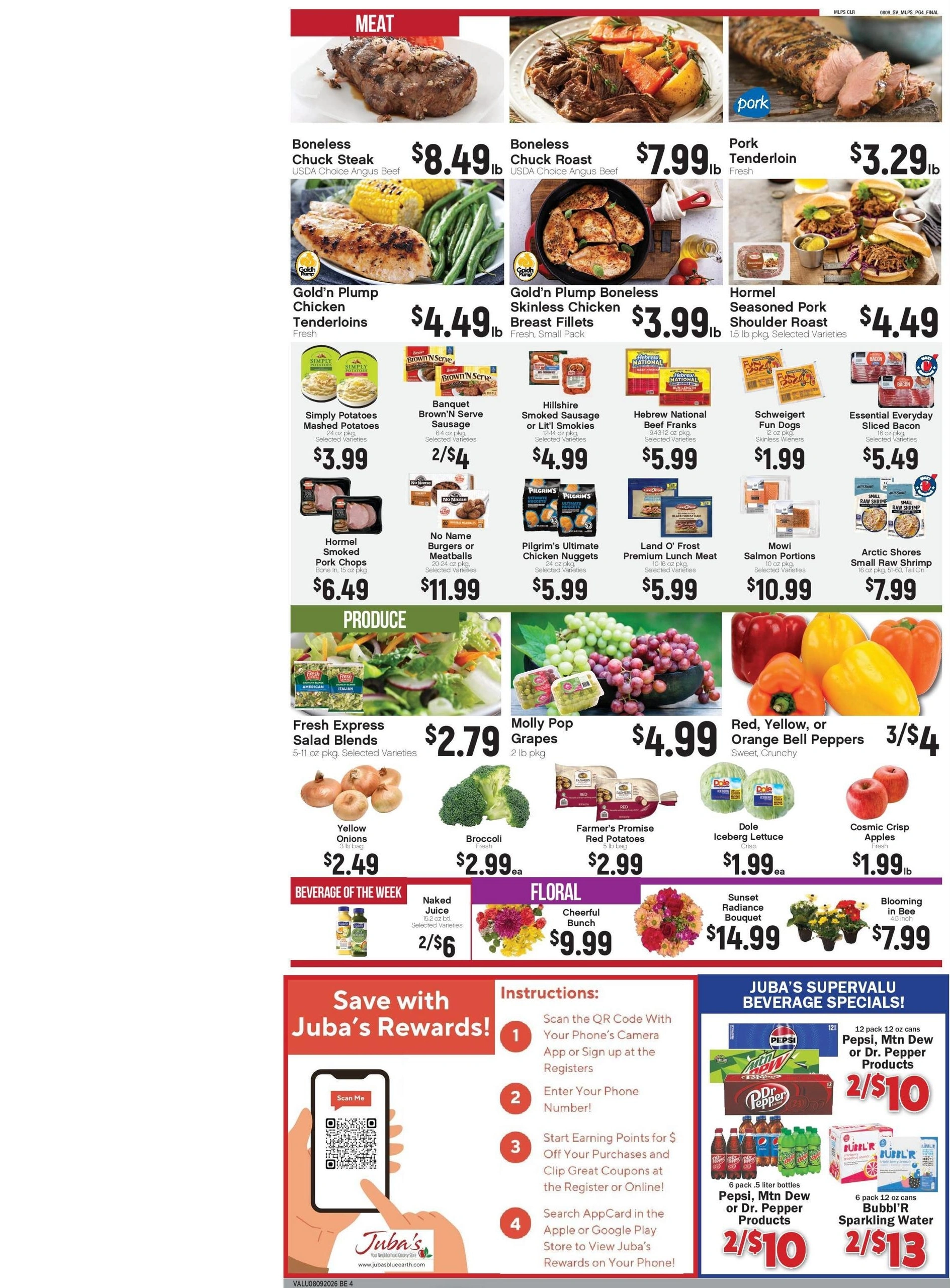 Juba's Supervalu flyer page 4