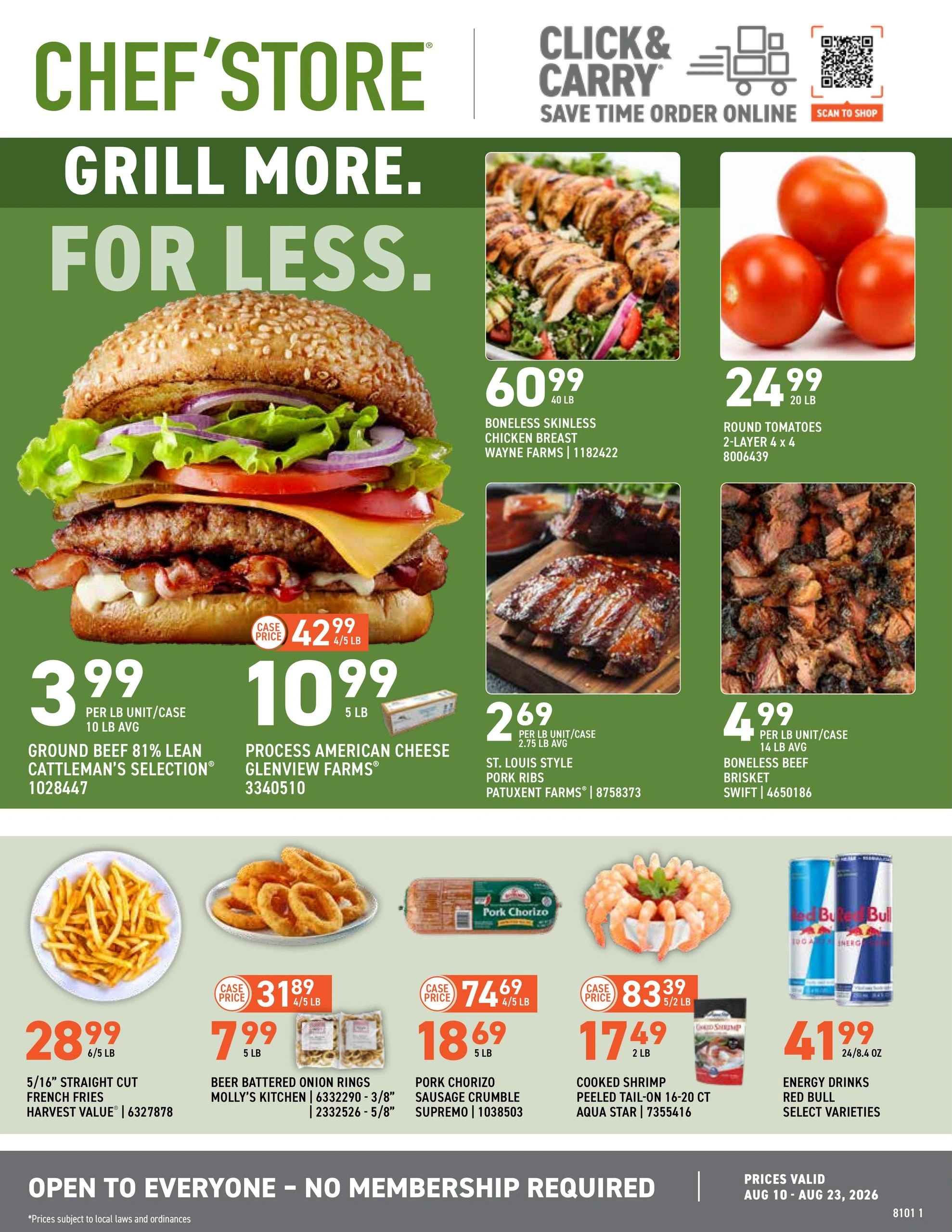 US Foods CHEF’STORE flyer page 1