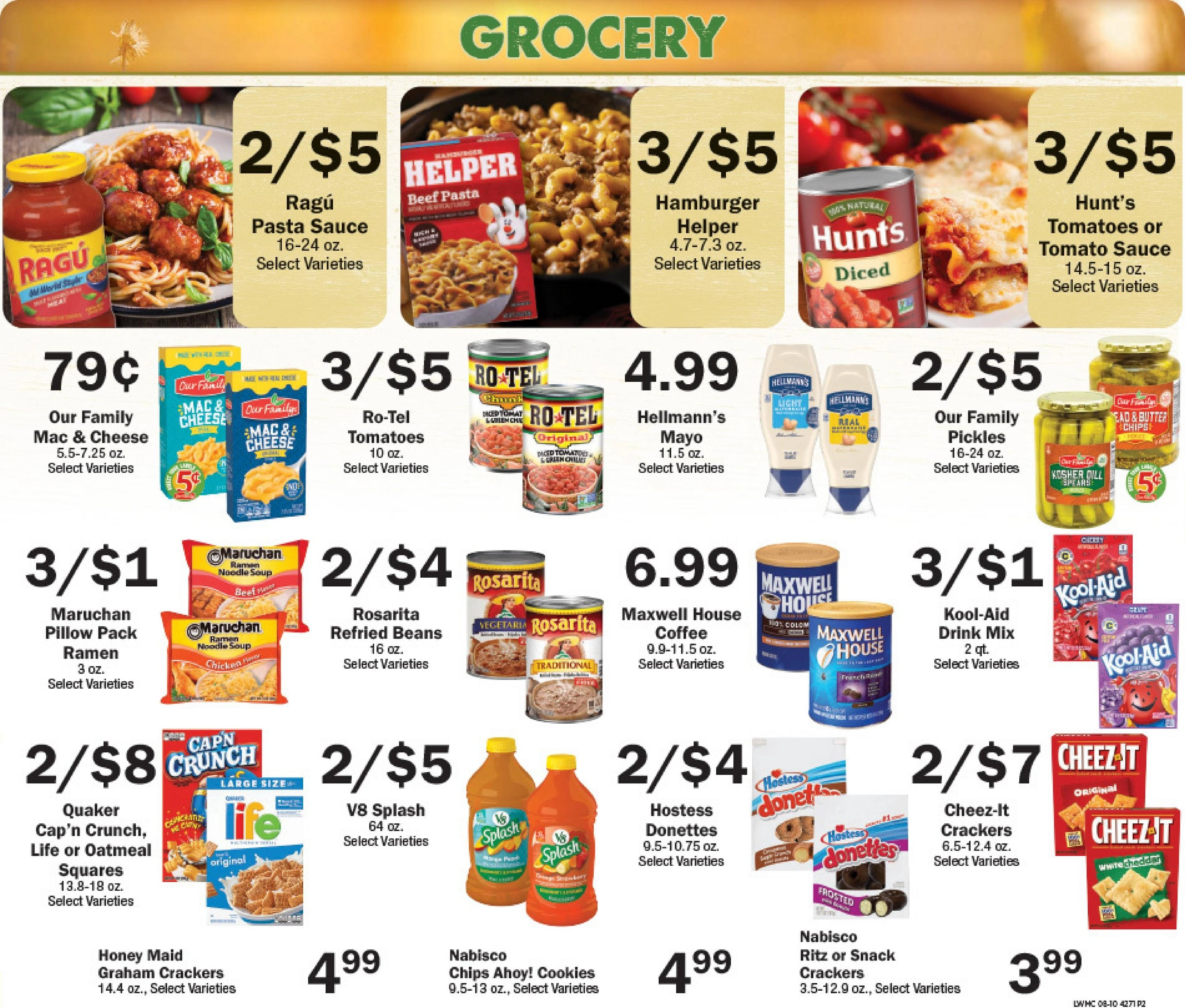 Rosati's Marketplace flyer page 2