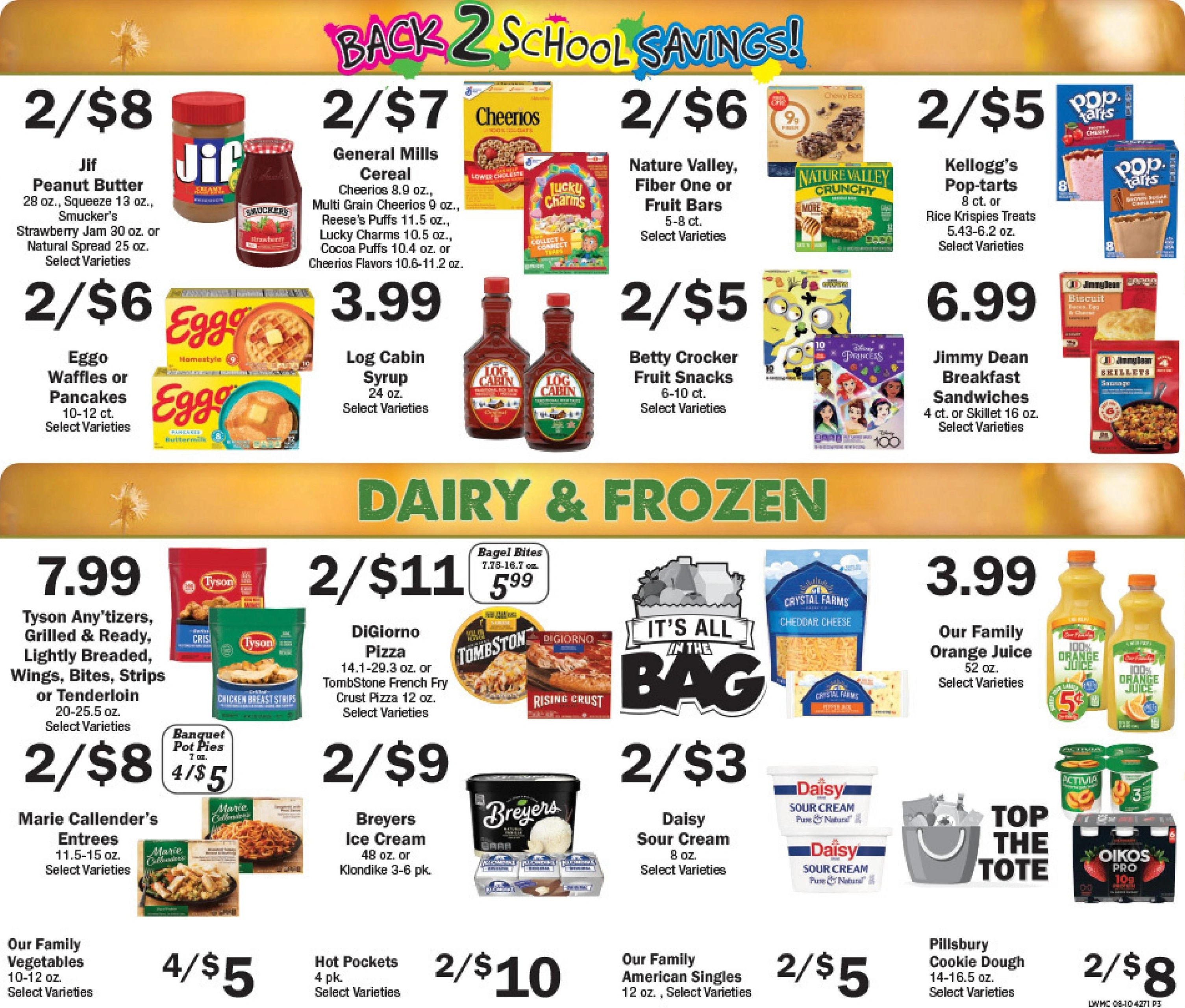 Rosati's Marketplace flyer page 3