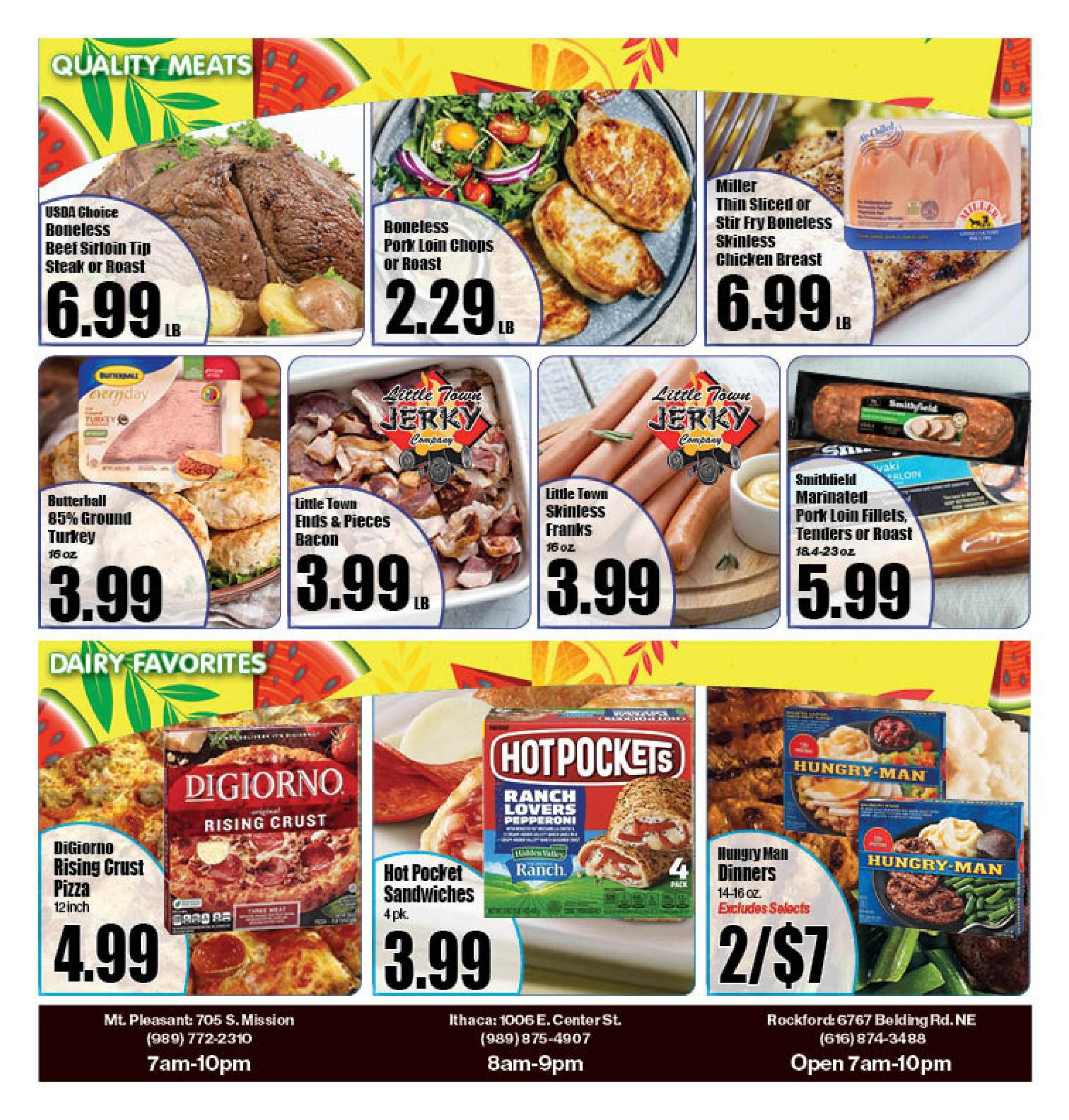 Ric's Food Center flyer page 3