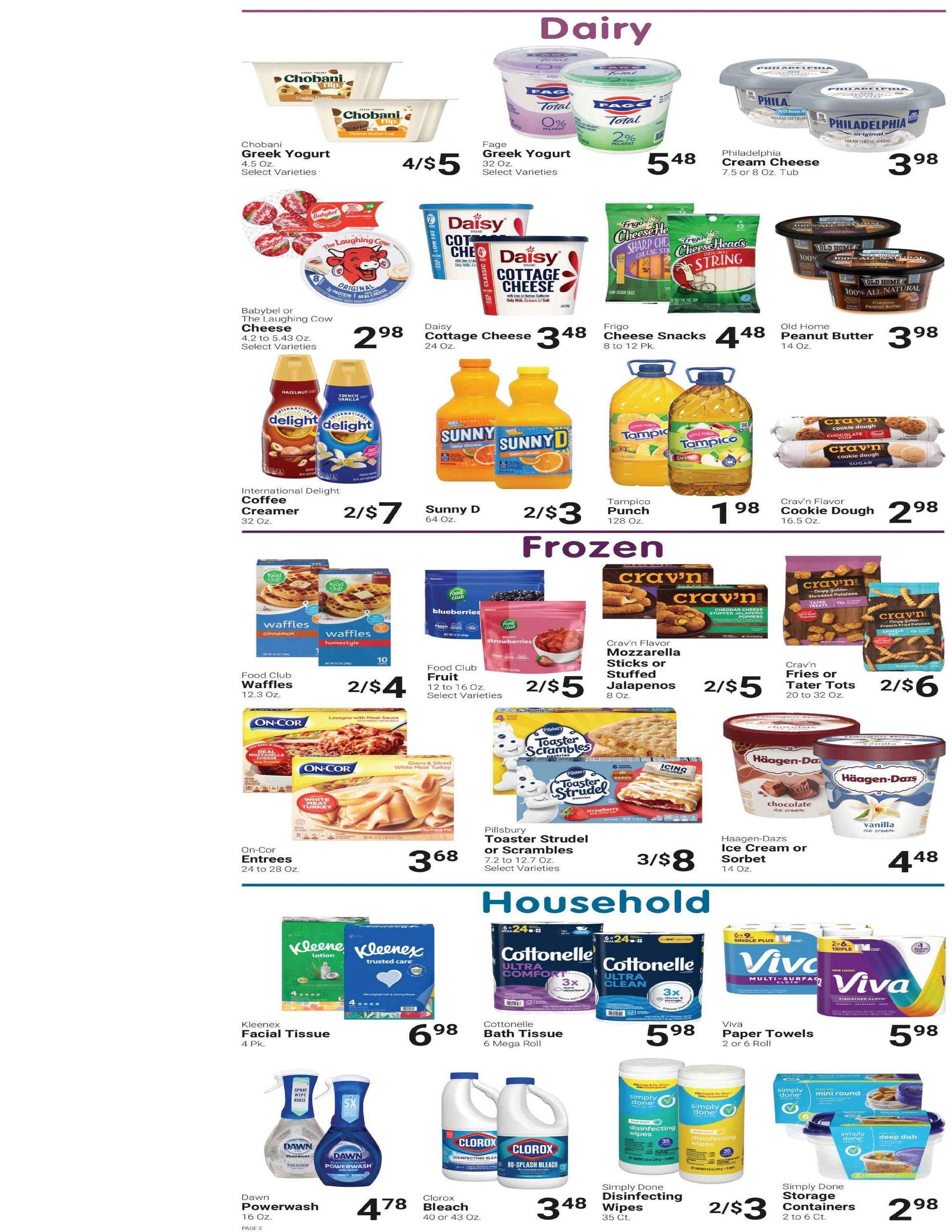 Roy's Market flyer page 3