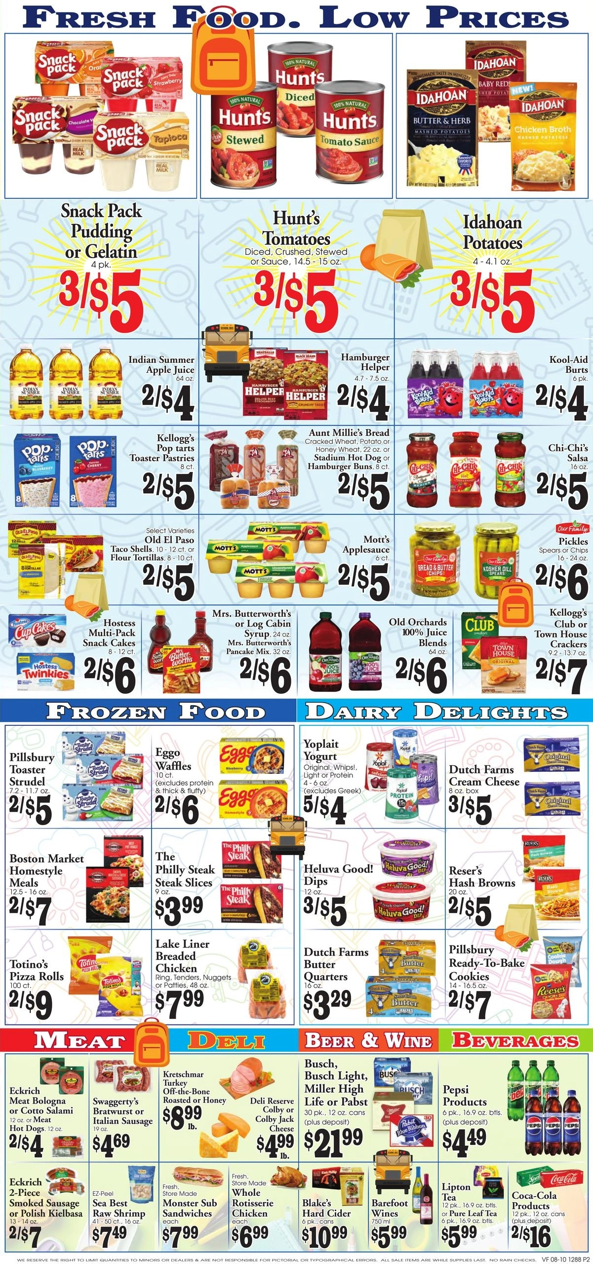 Value Fresh Marketplace flyer page 2