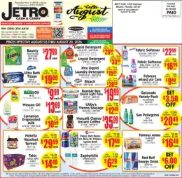 Jetro Indexed Monthly