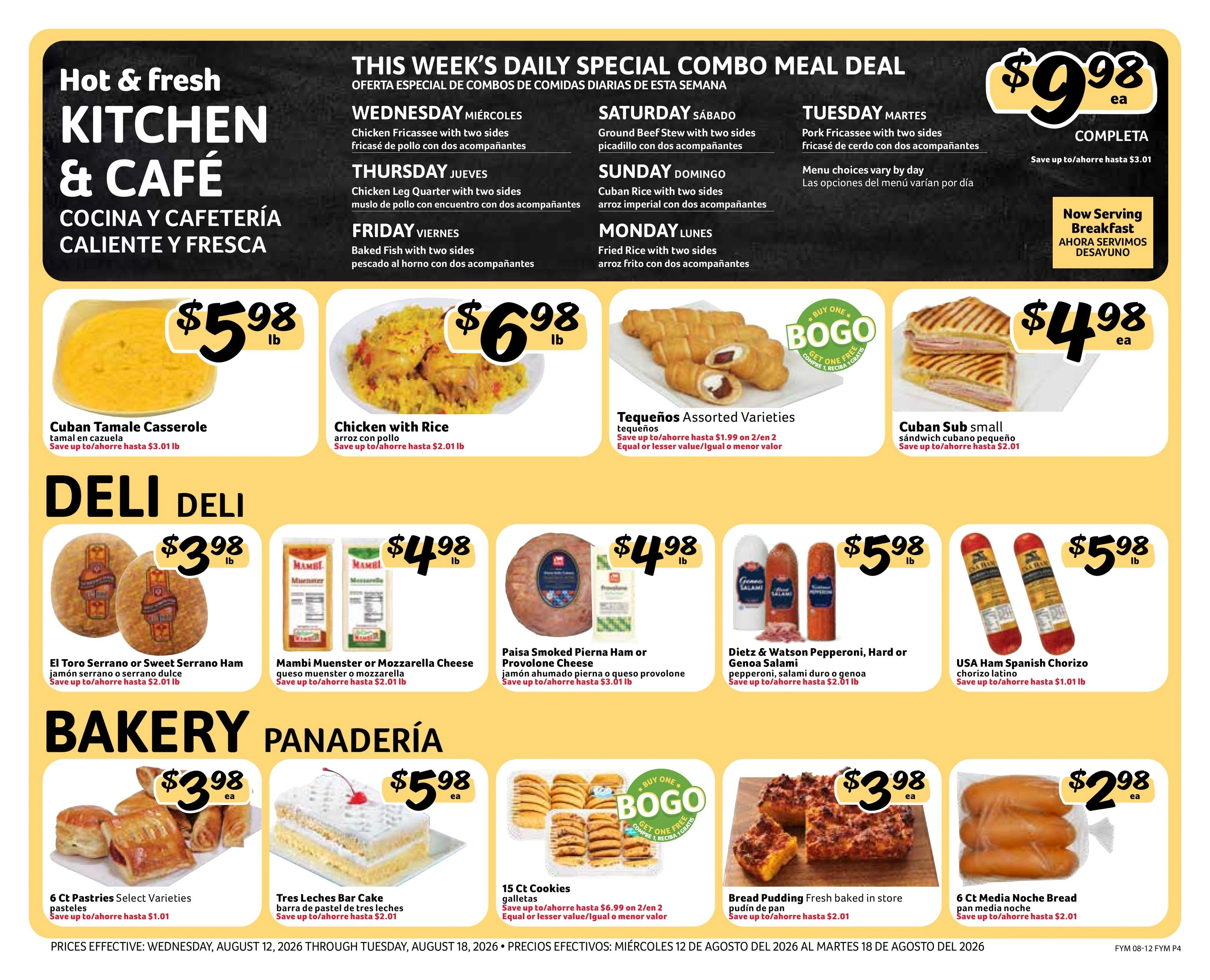 Fresco Y Mas flyer page 4