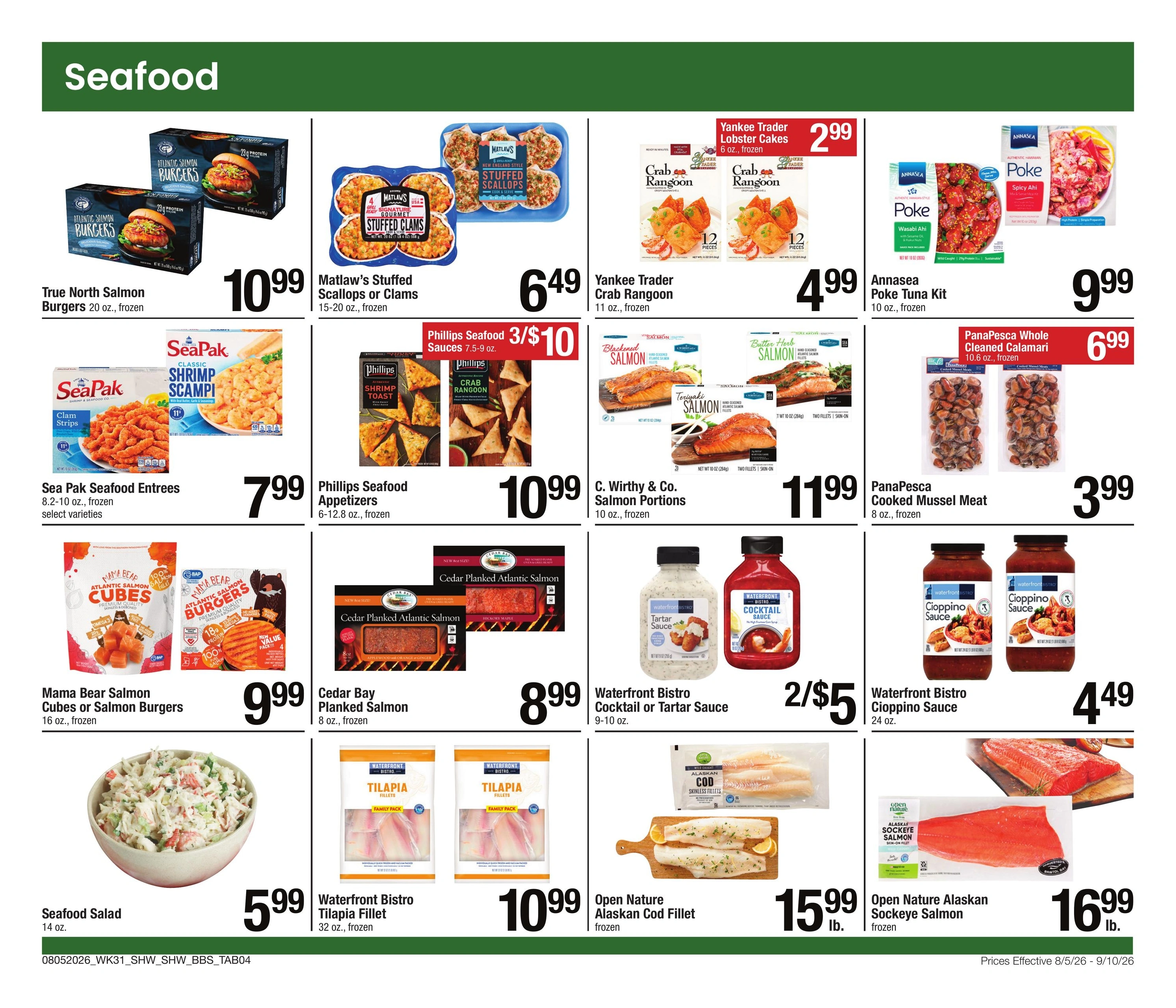 Shaw's flyer page 3
