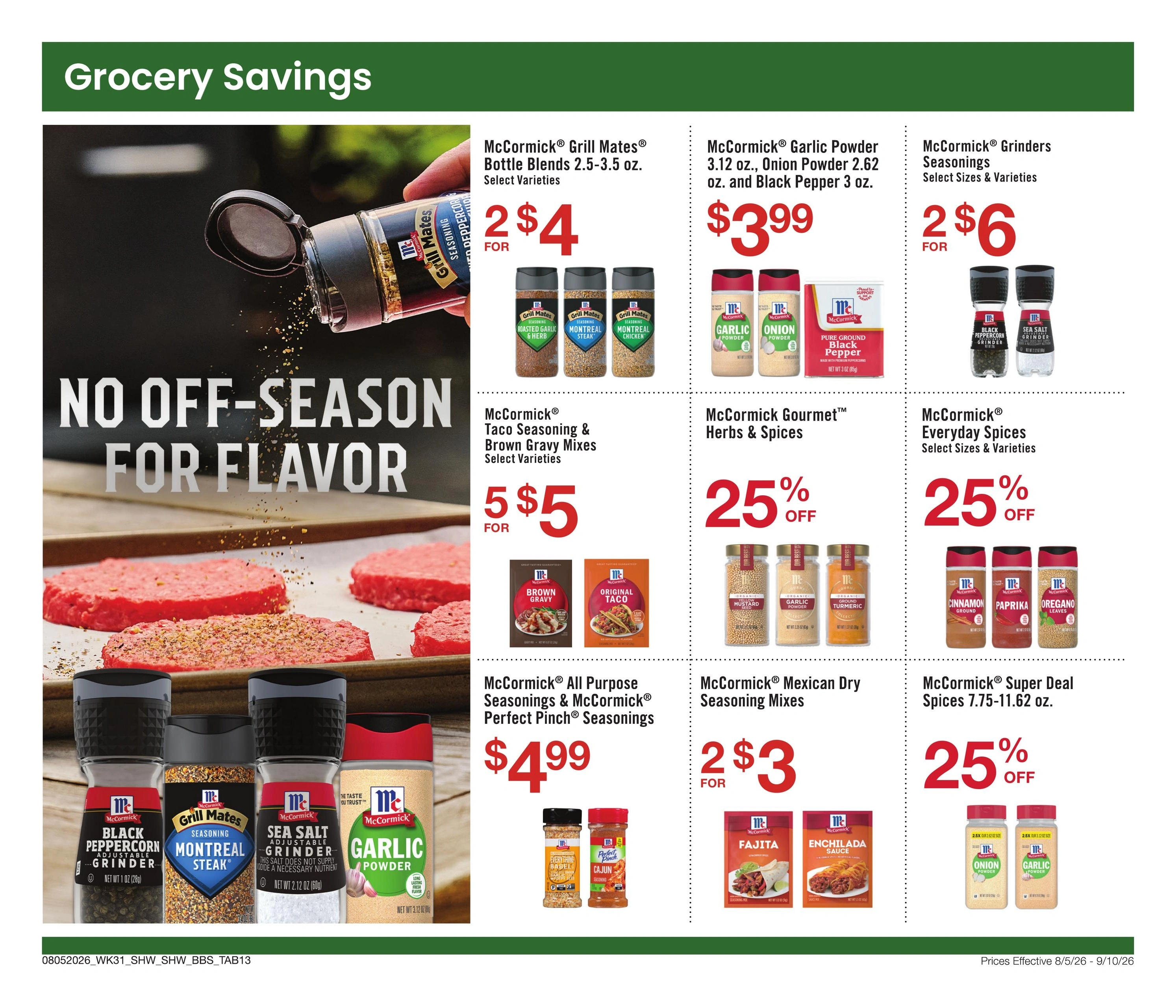 Shaw's flyer page 11