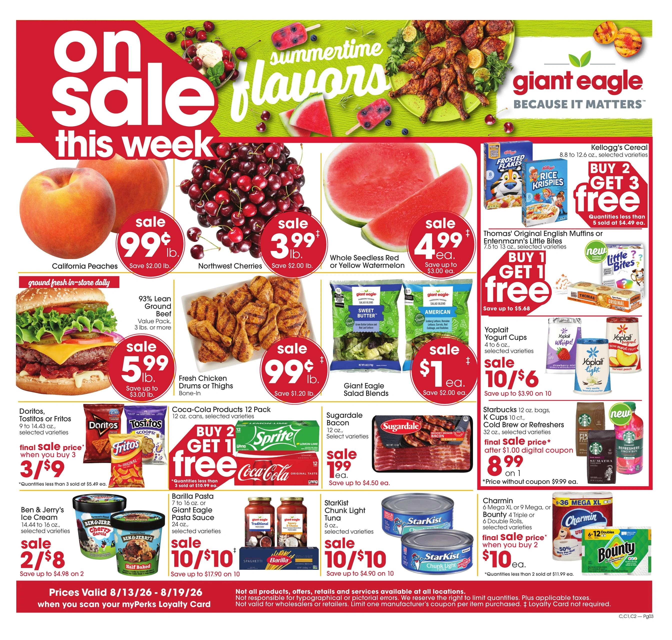 Giant Eagle flyer page 1