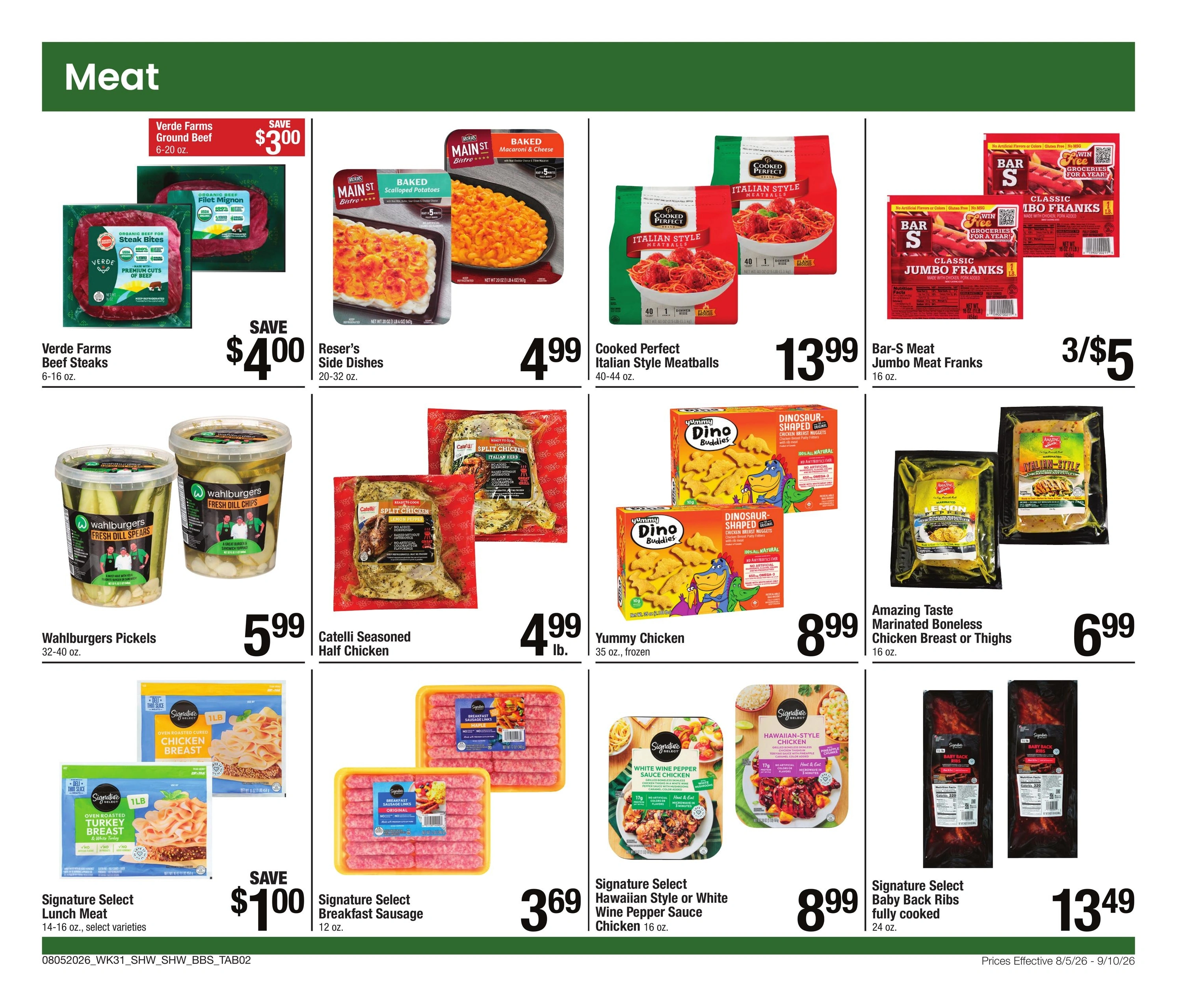 Star Market flyer page 2