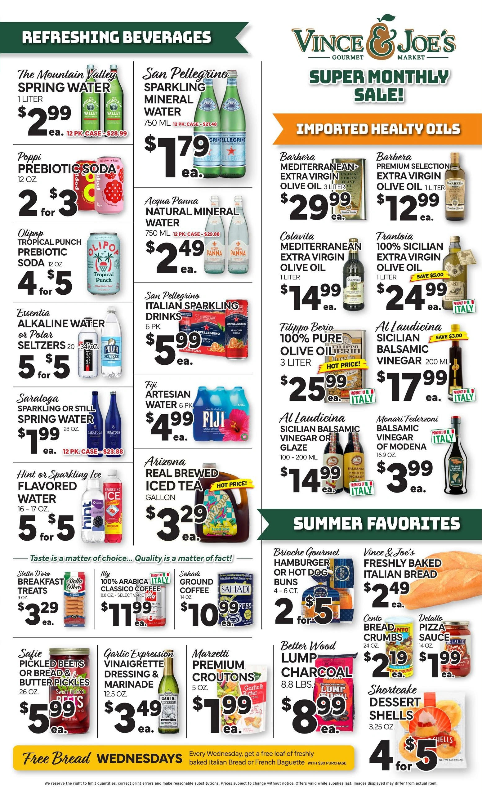 Vince And Joes Gourmet Market flyer page 4
