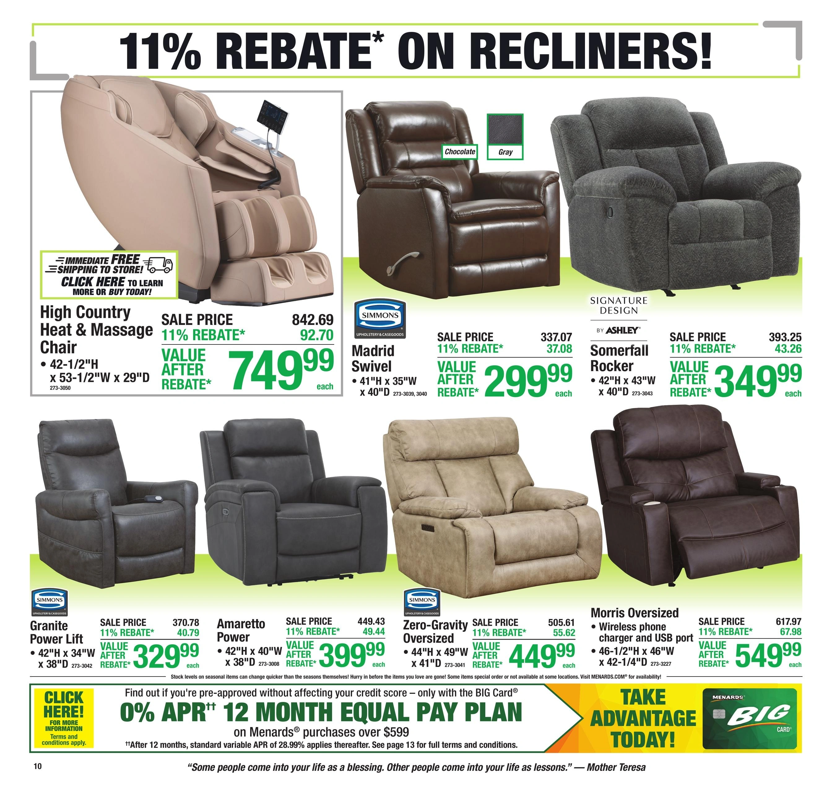 Menards flyer page 13