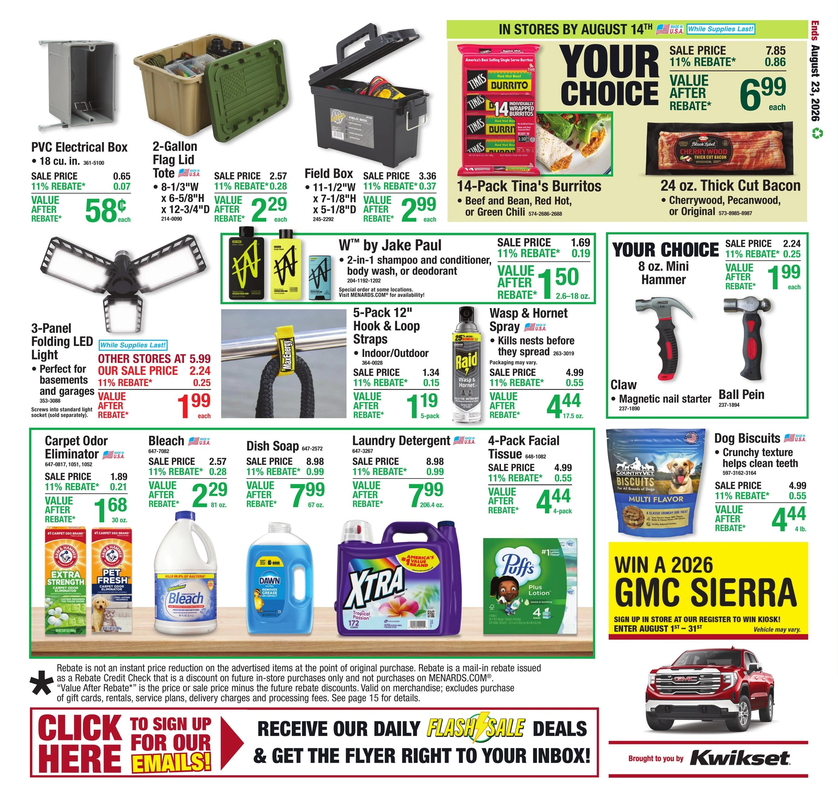 Menards flyer page 21