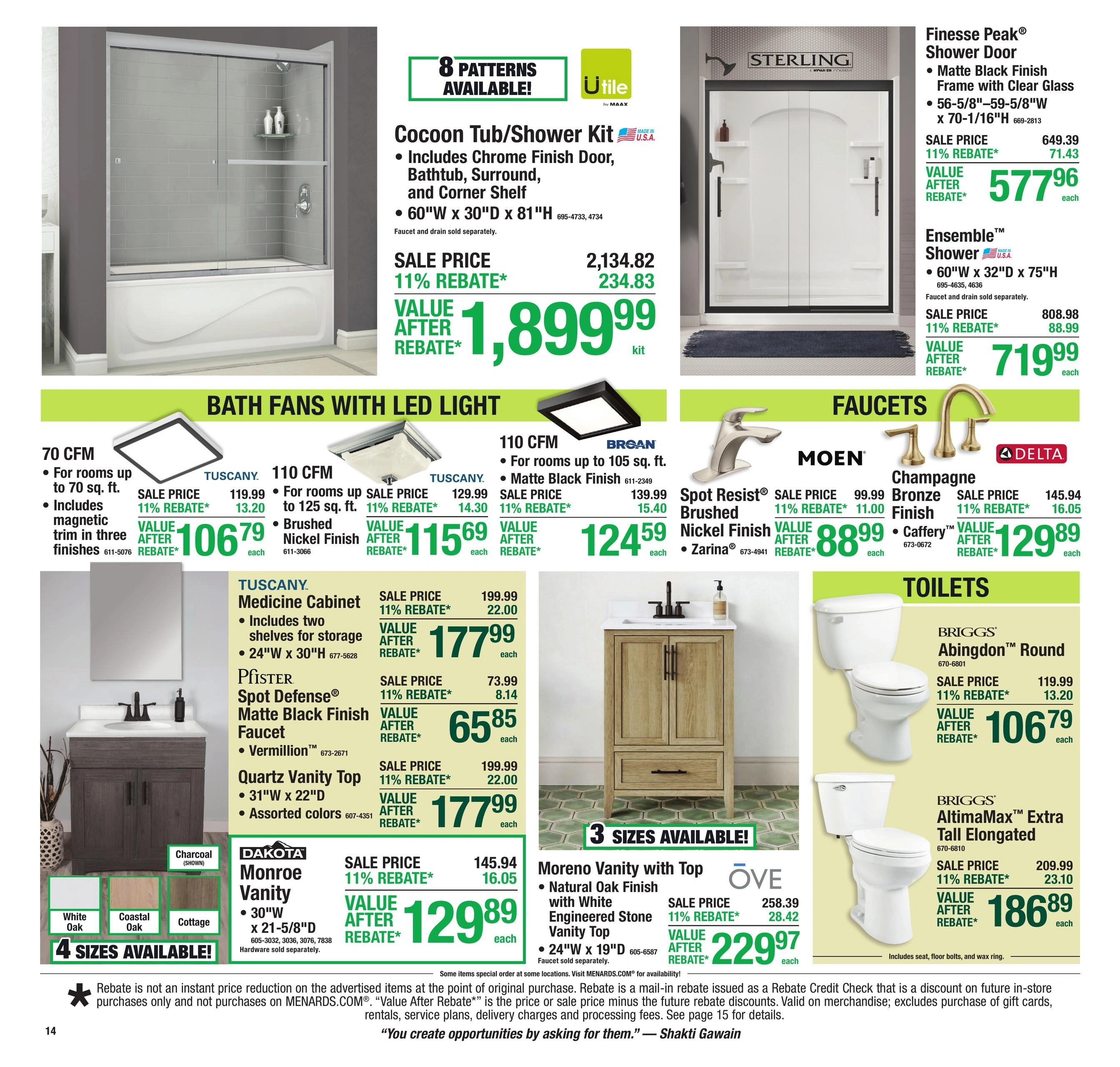 Menards flyer page 18