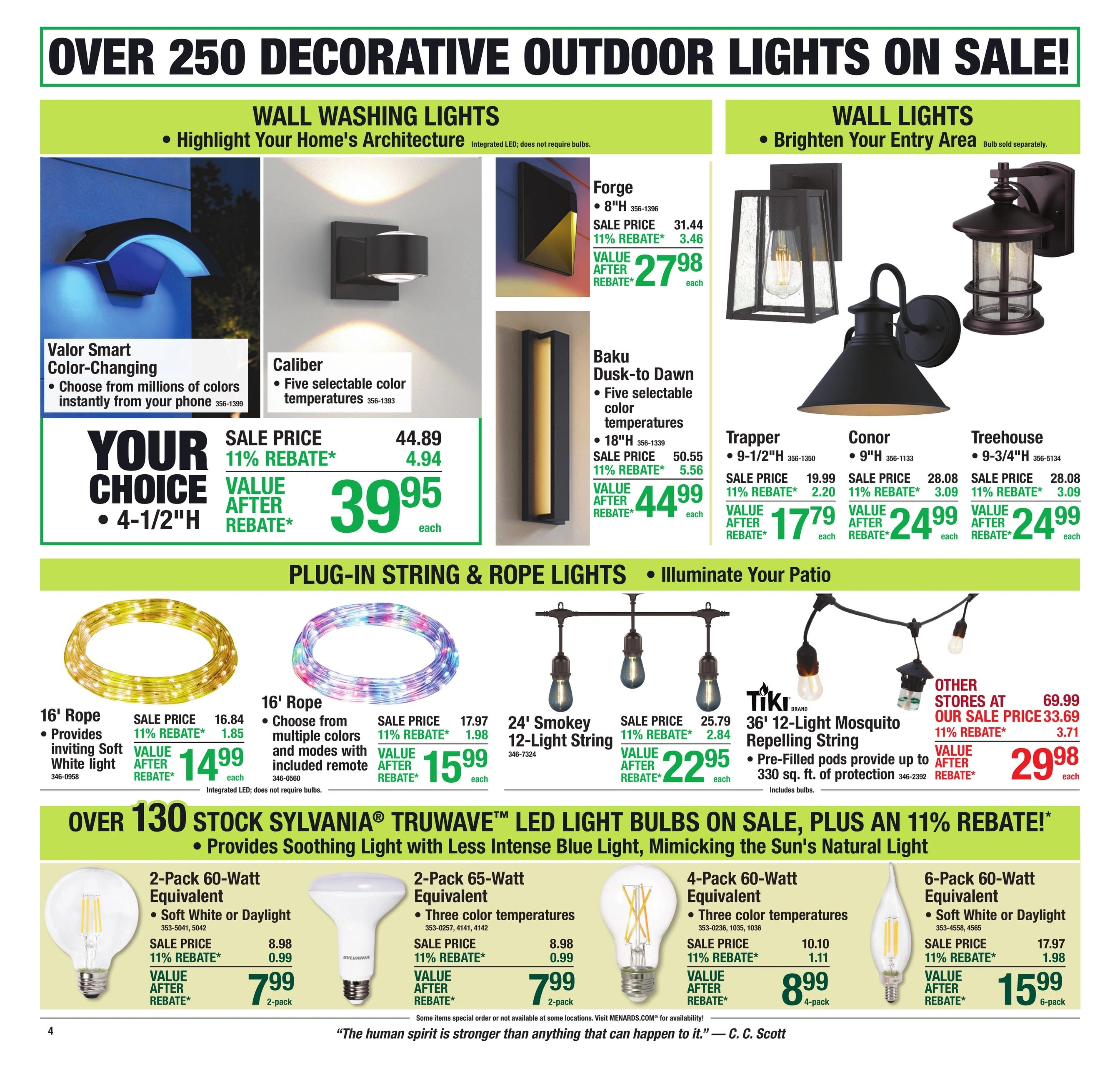 Menards flyer page 6
