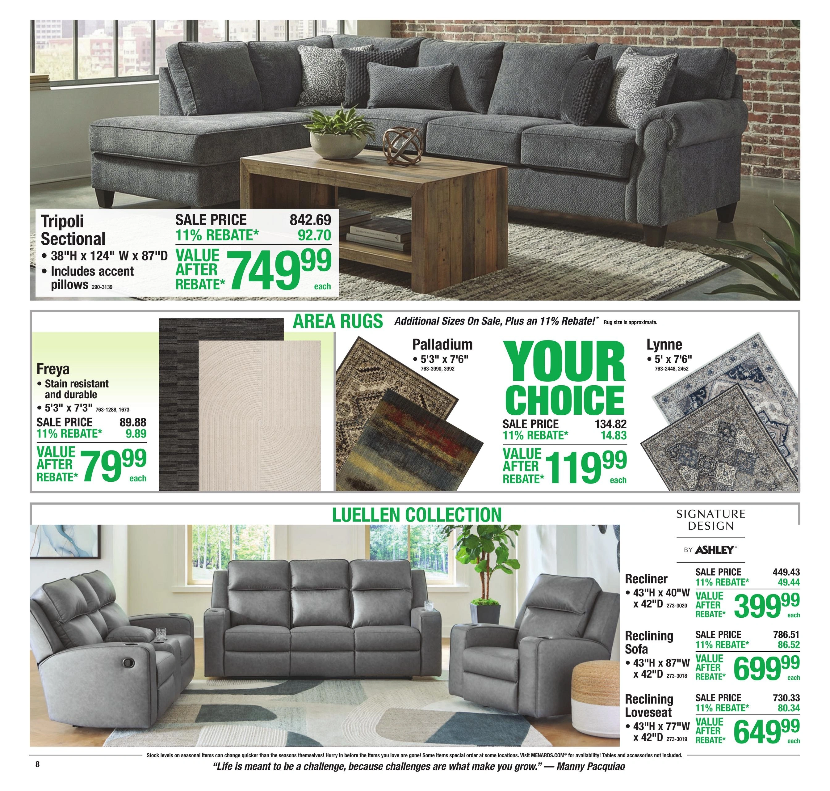 Menards flyer page 11