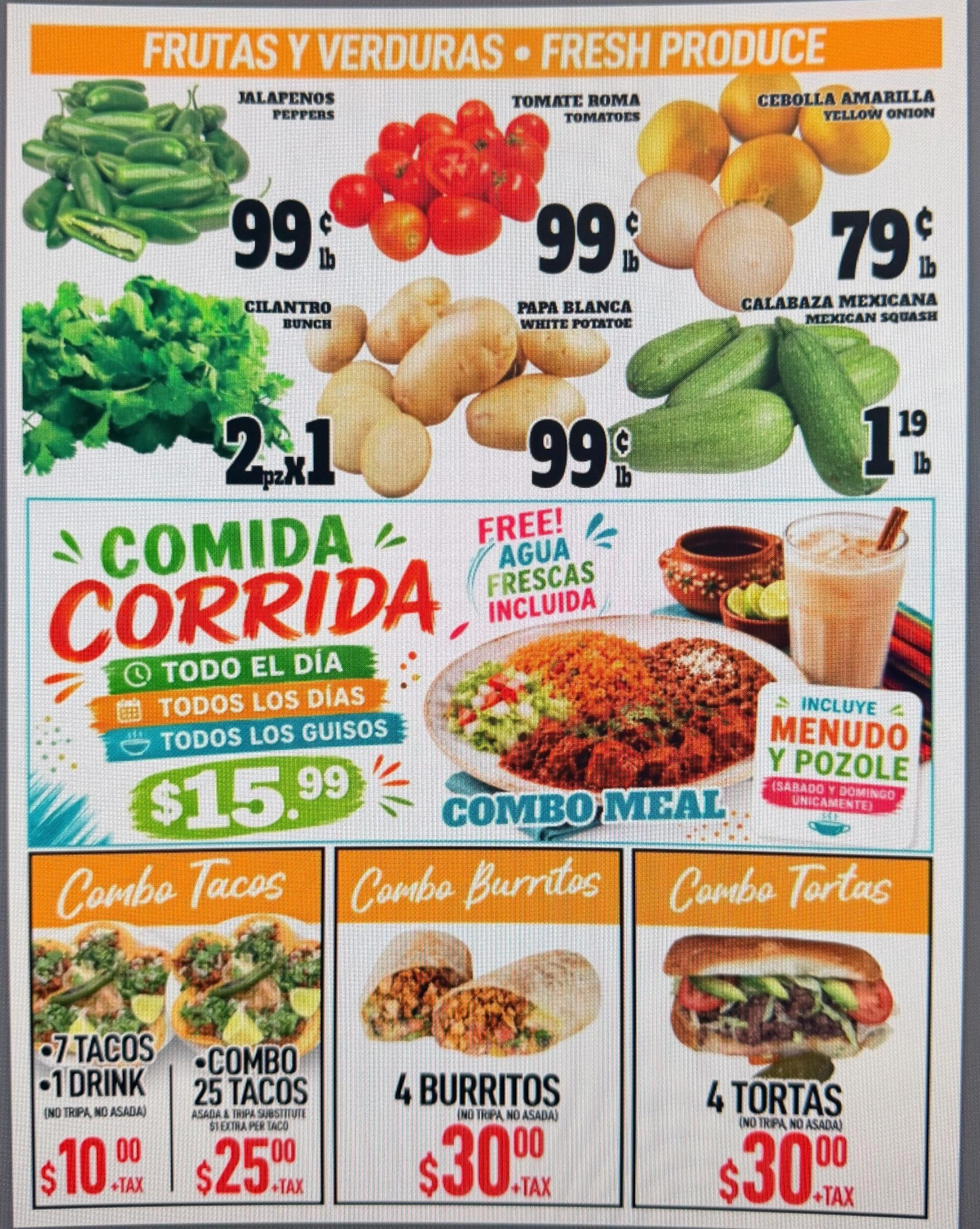 Carniceria La Guadalajara flyer page 2