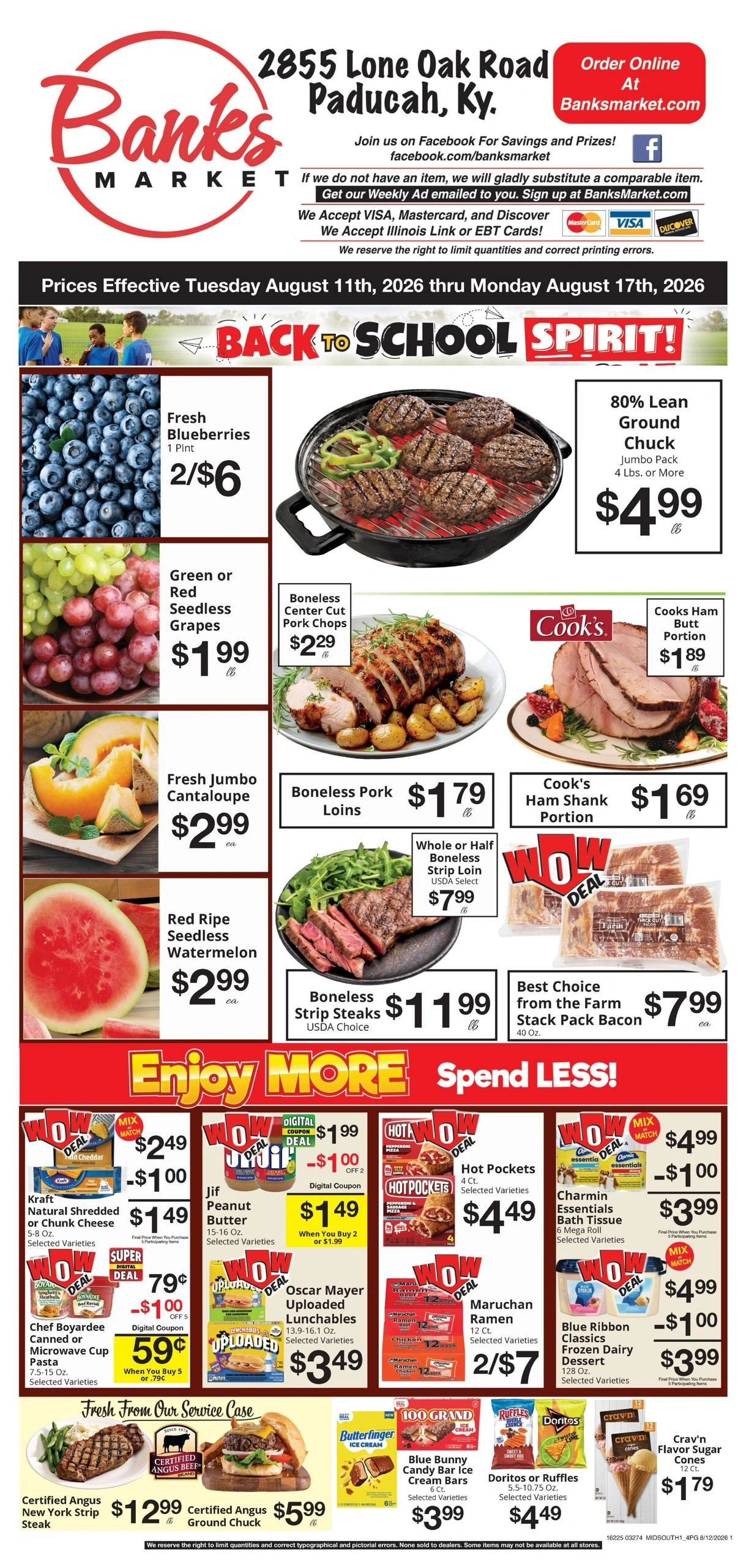 Banks Market flyer page 1