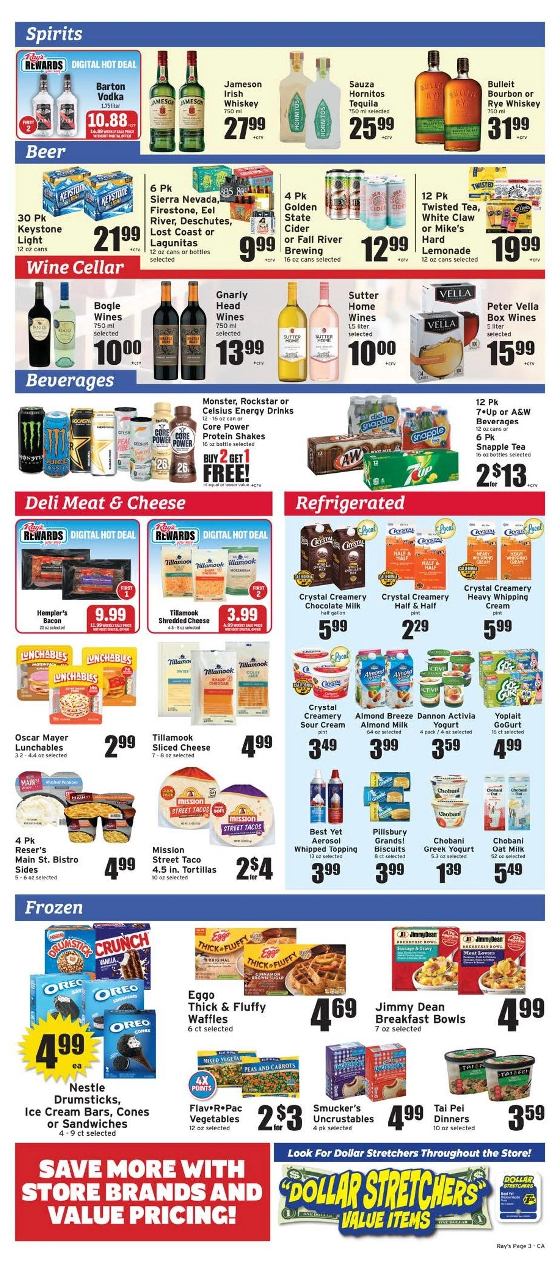 Ray's Food Place flyer page 3