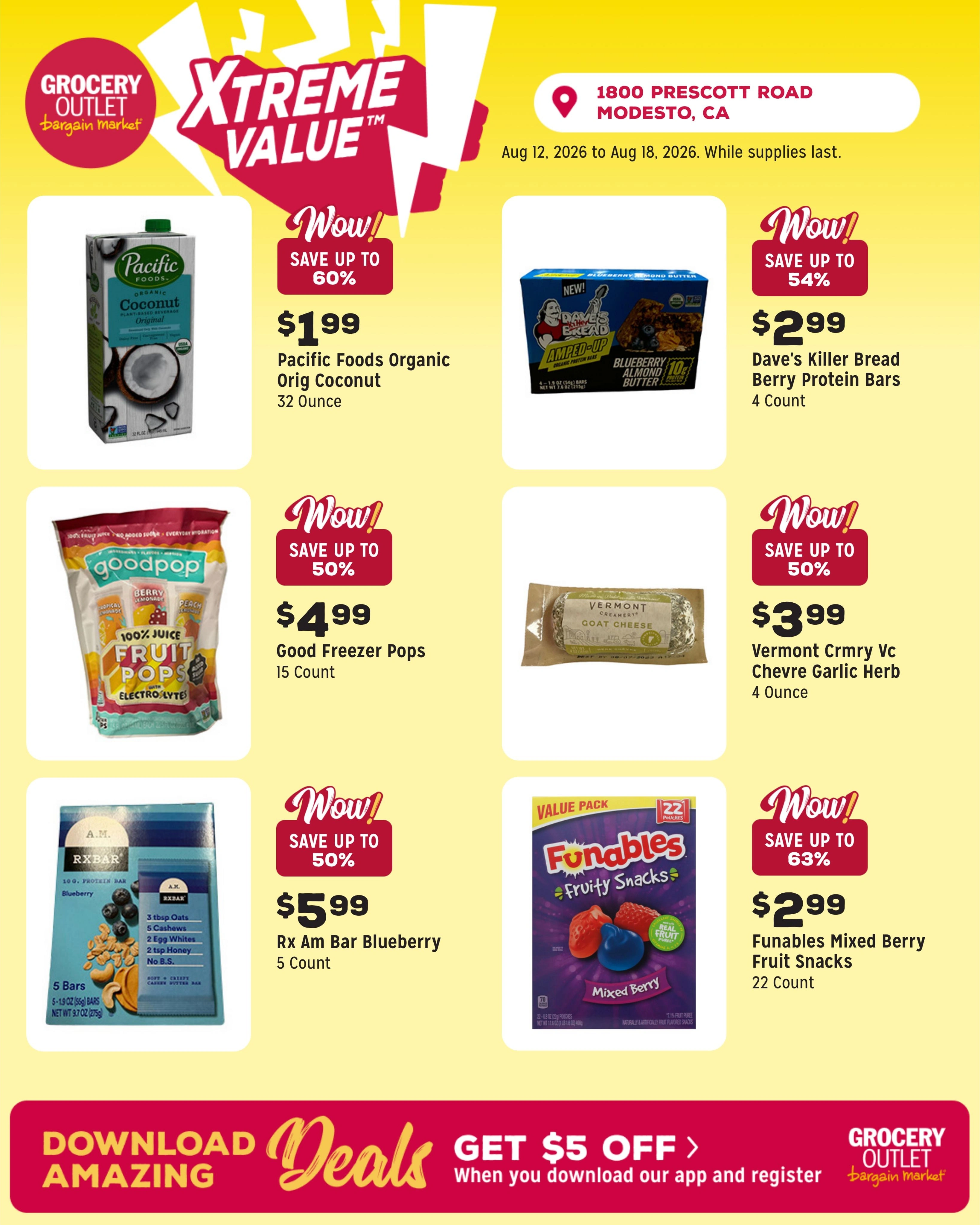 Grocery Outlet flyer page 2