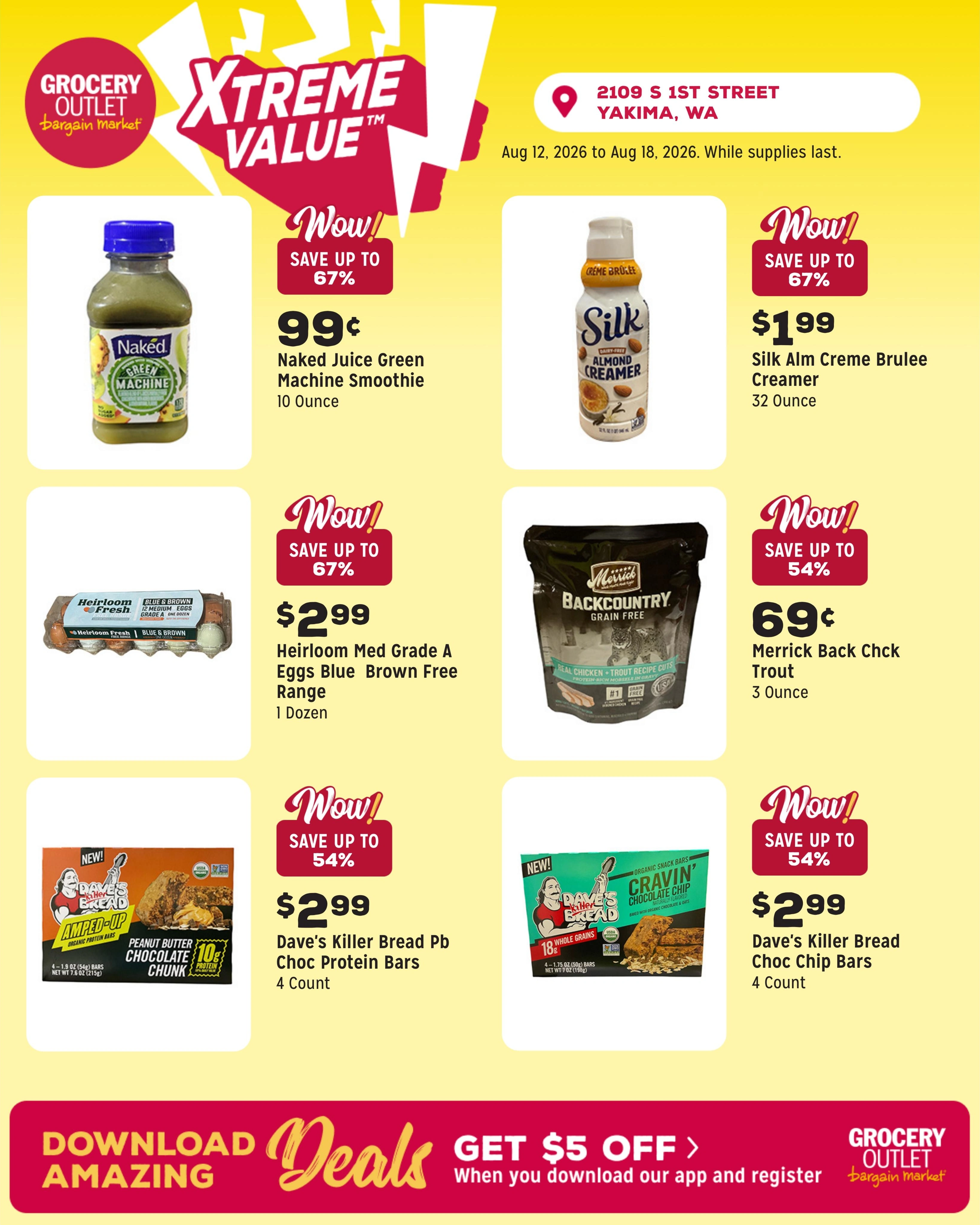 Grocery Outlet flyer page 2