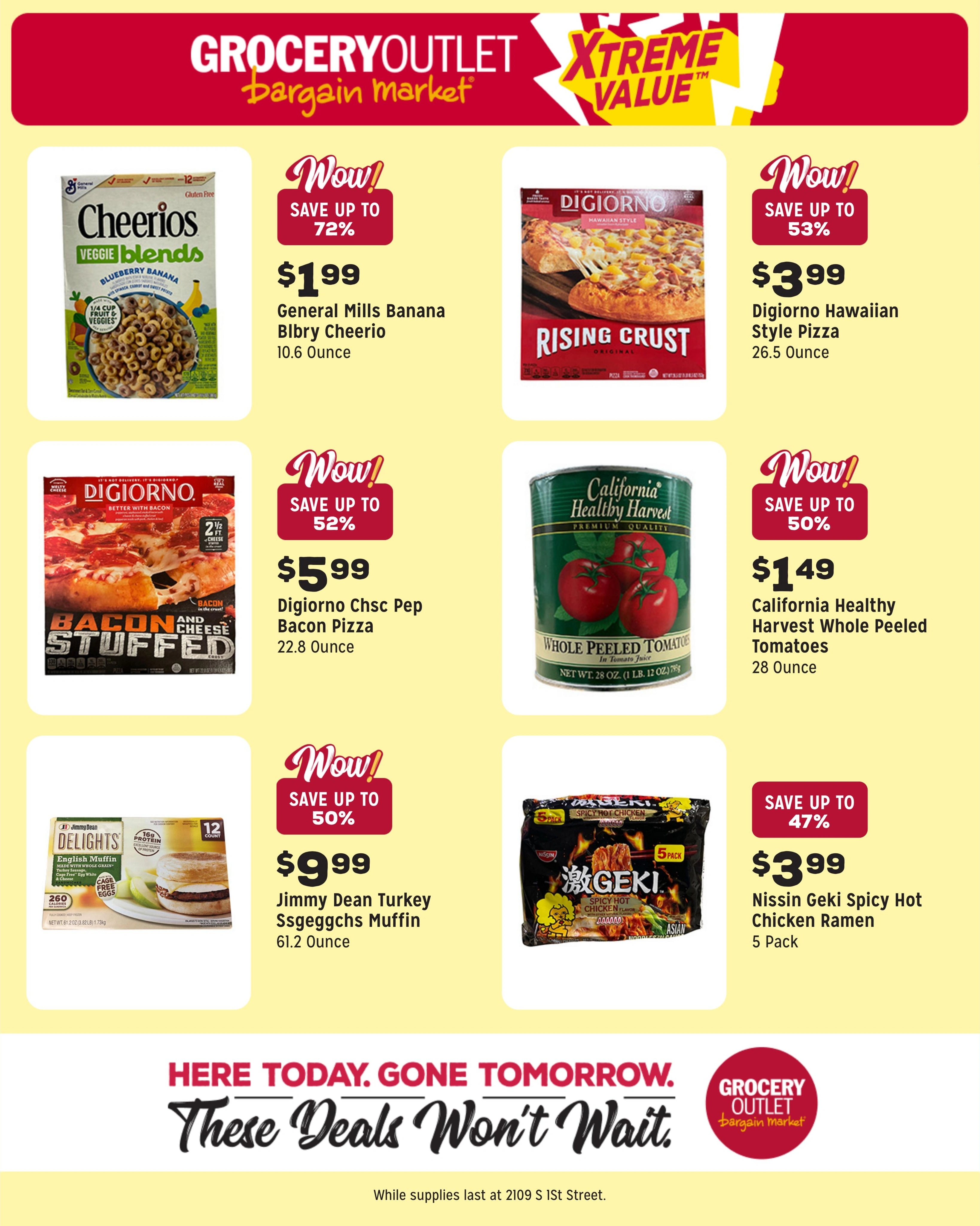 Grocery Outlet flyer page 7