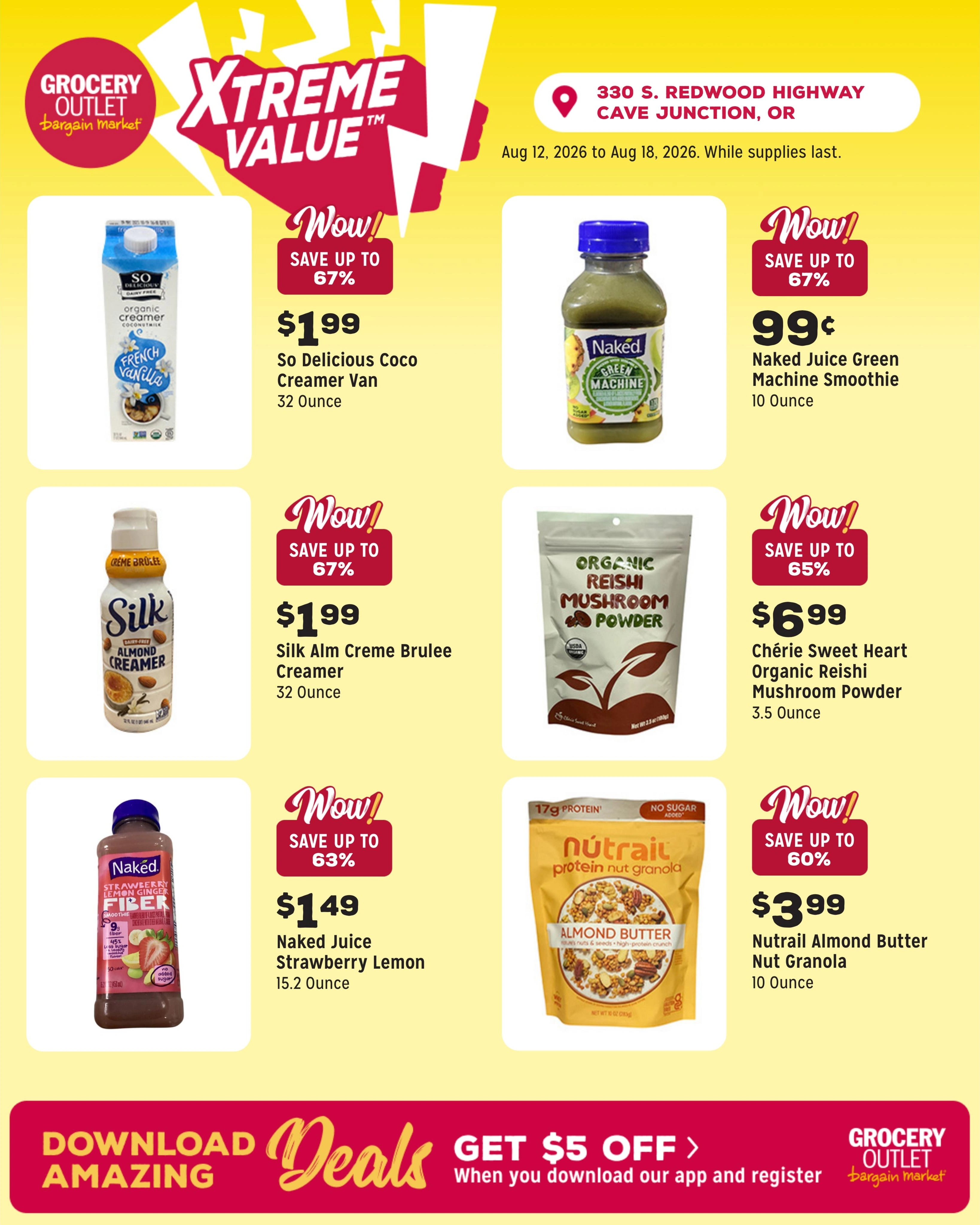 Grocery Outlet flyer page 2
