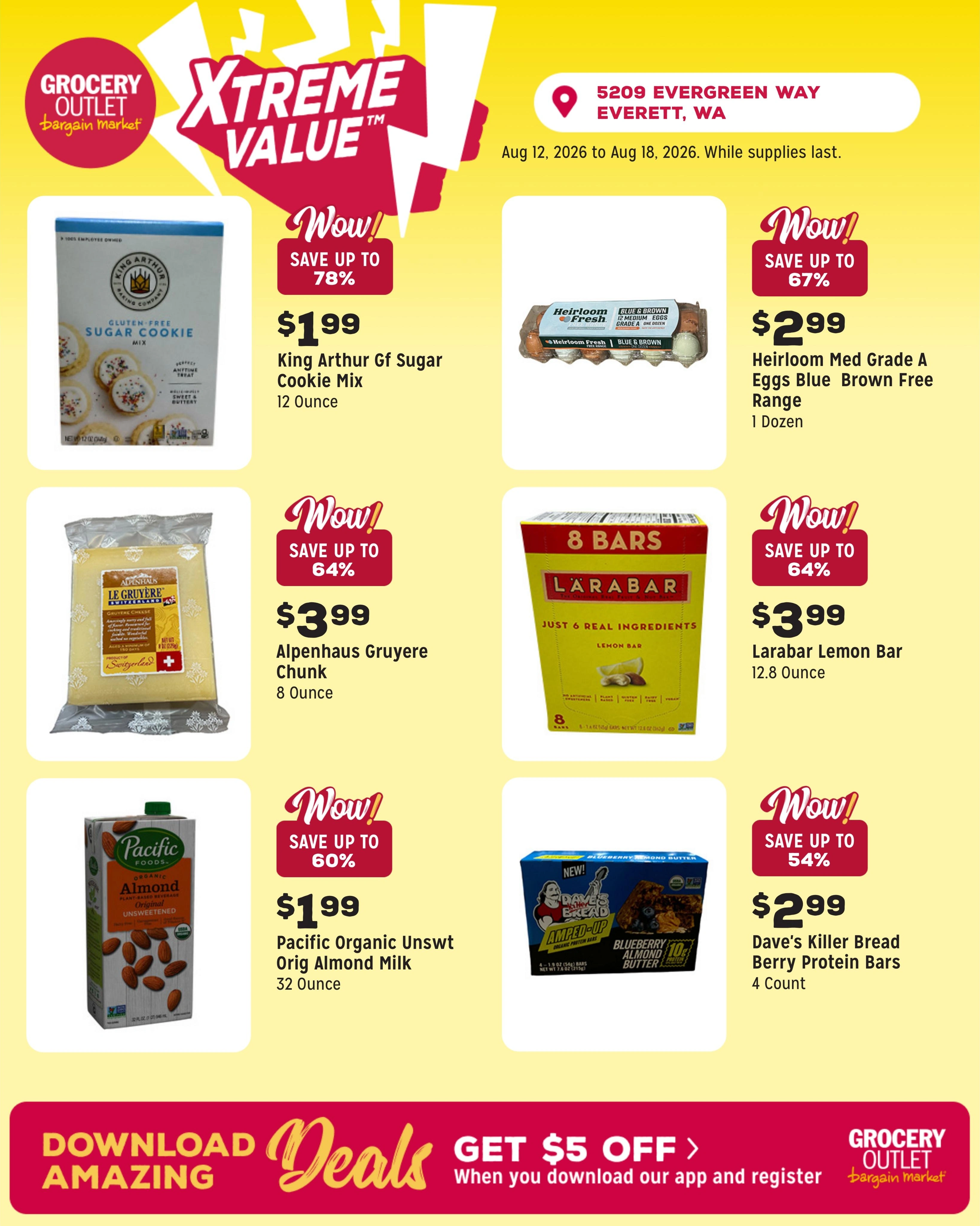 Grocery Outlet flyer page 2