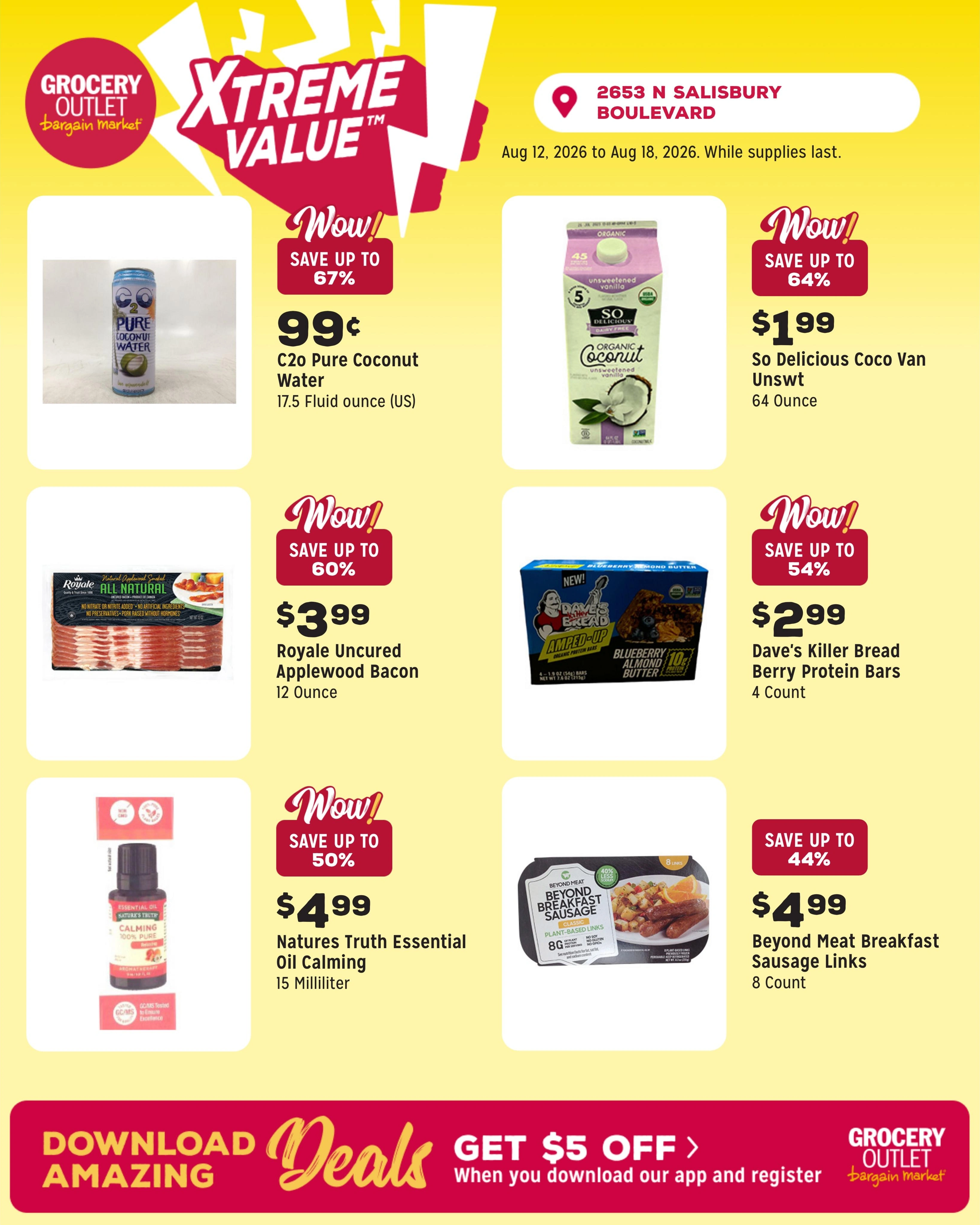 Grocery Outlet flyer page 2