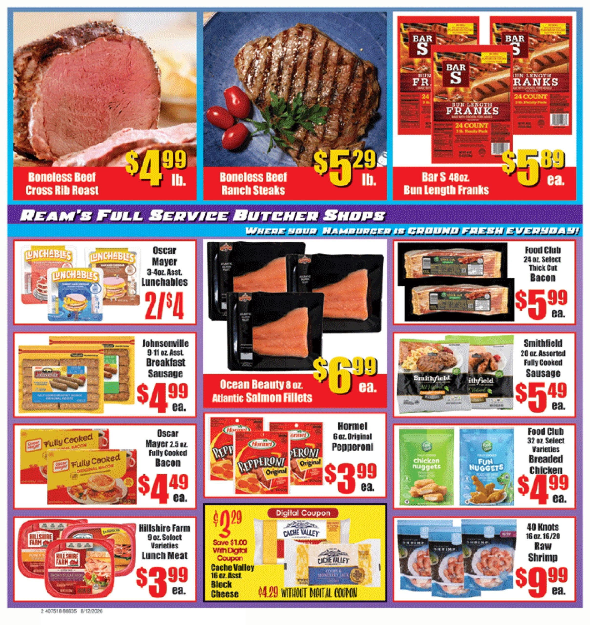 Reams Food Stores flyer page 2