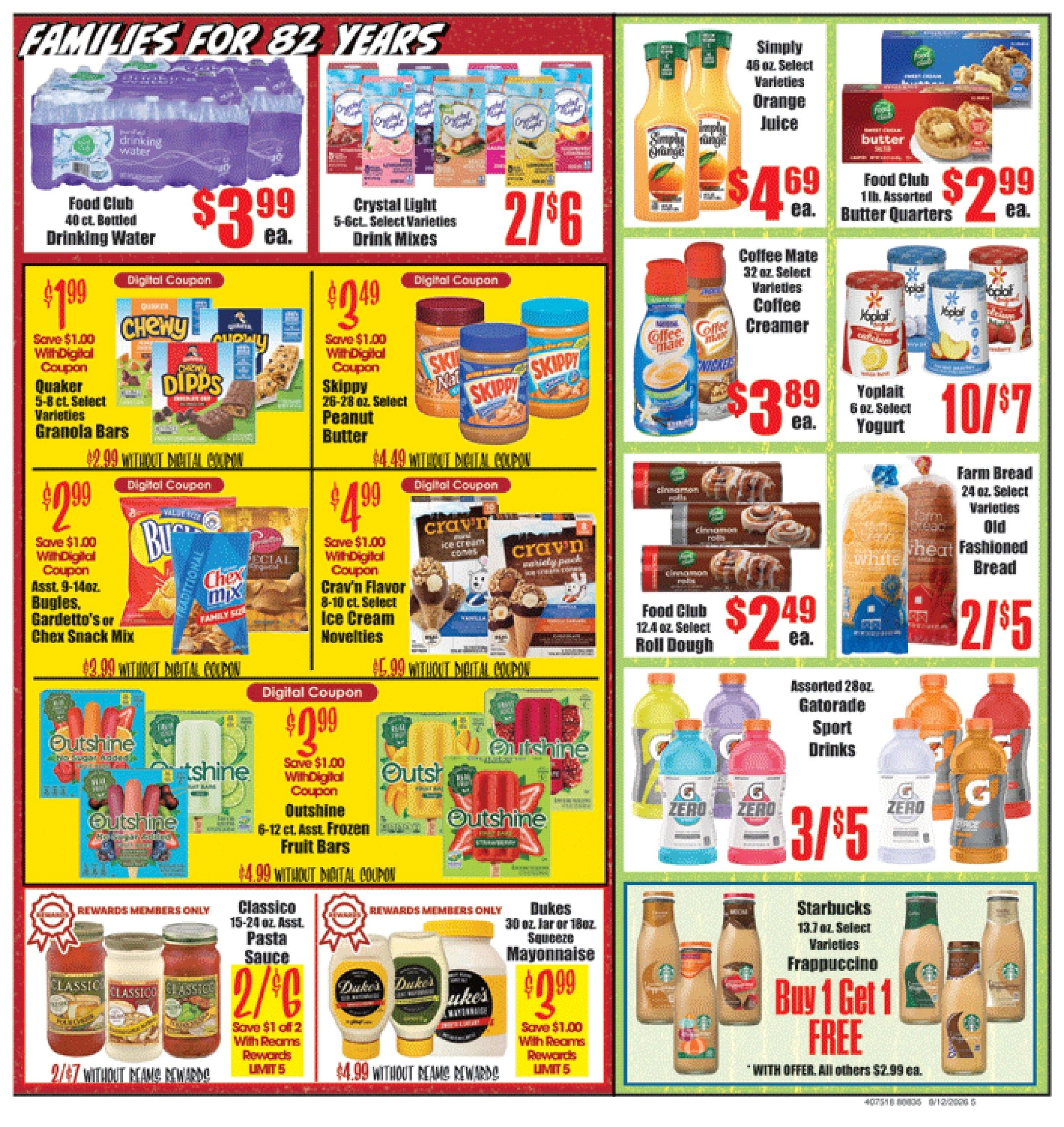 Reams Food Stores flyer page 5