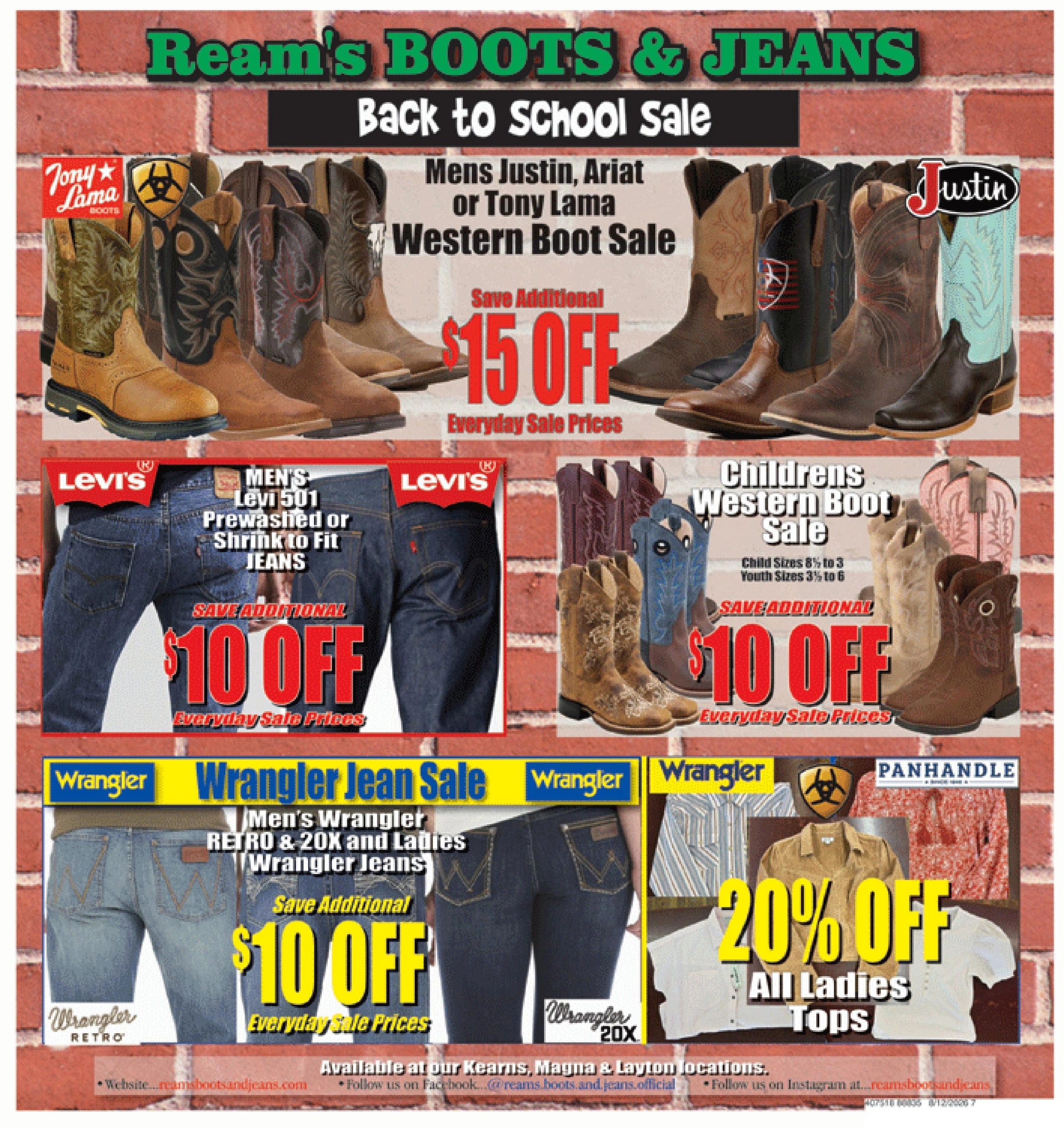 Reams Food Stores flyer page 7